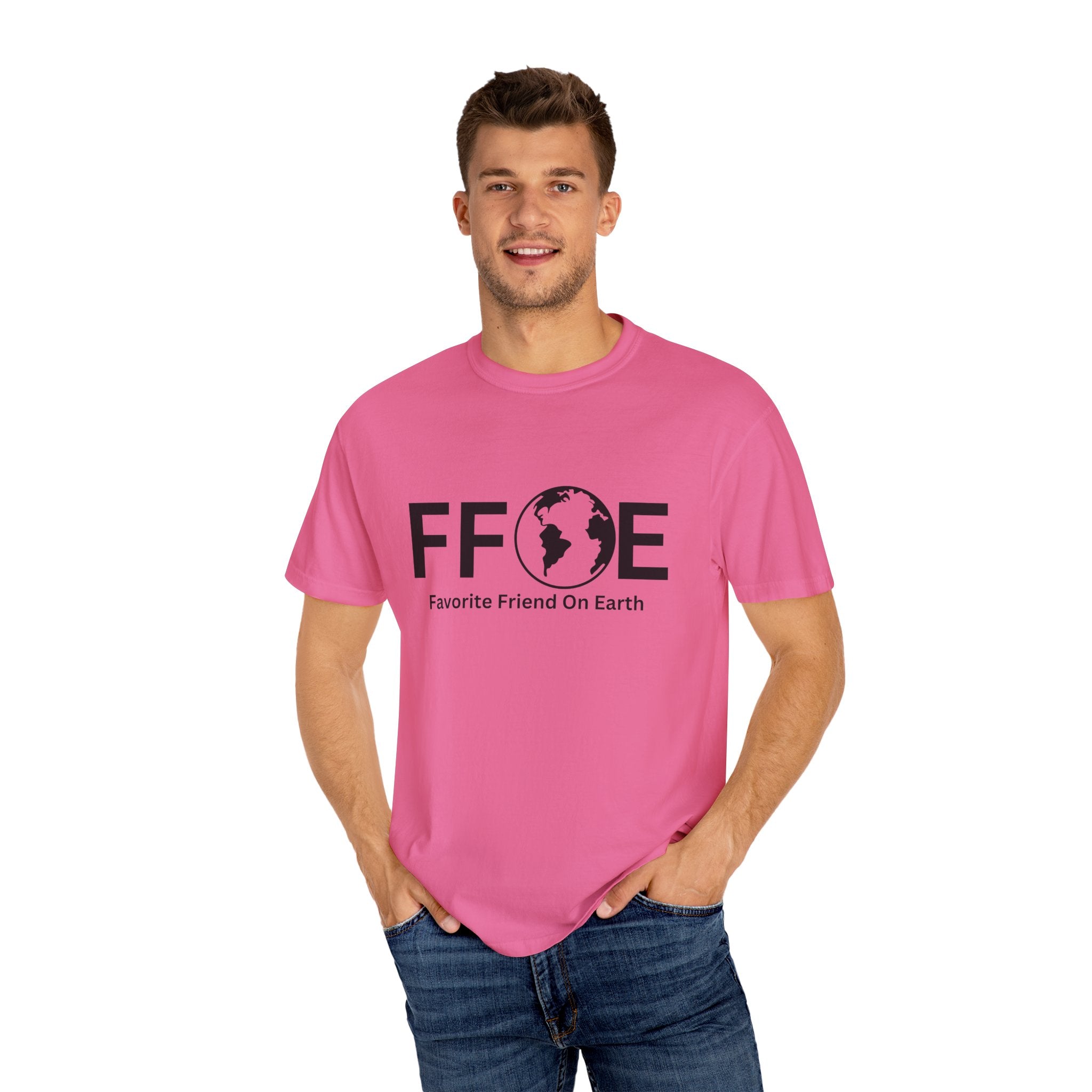 Favorite Friend On Earth T-Shirt - (FFOE) Comfort Colors 1717 Garment-Dyed