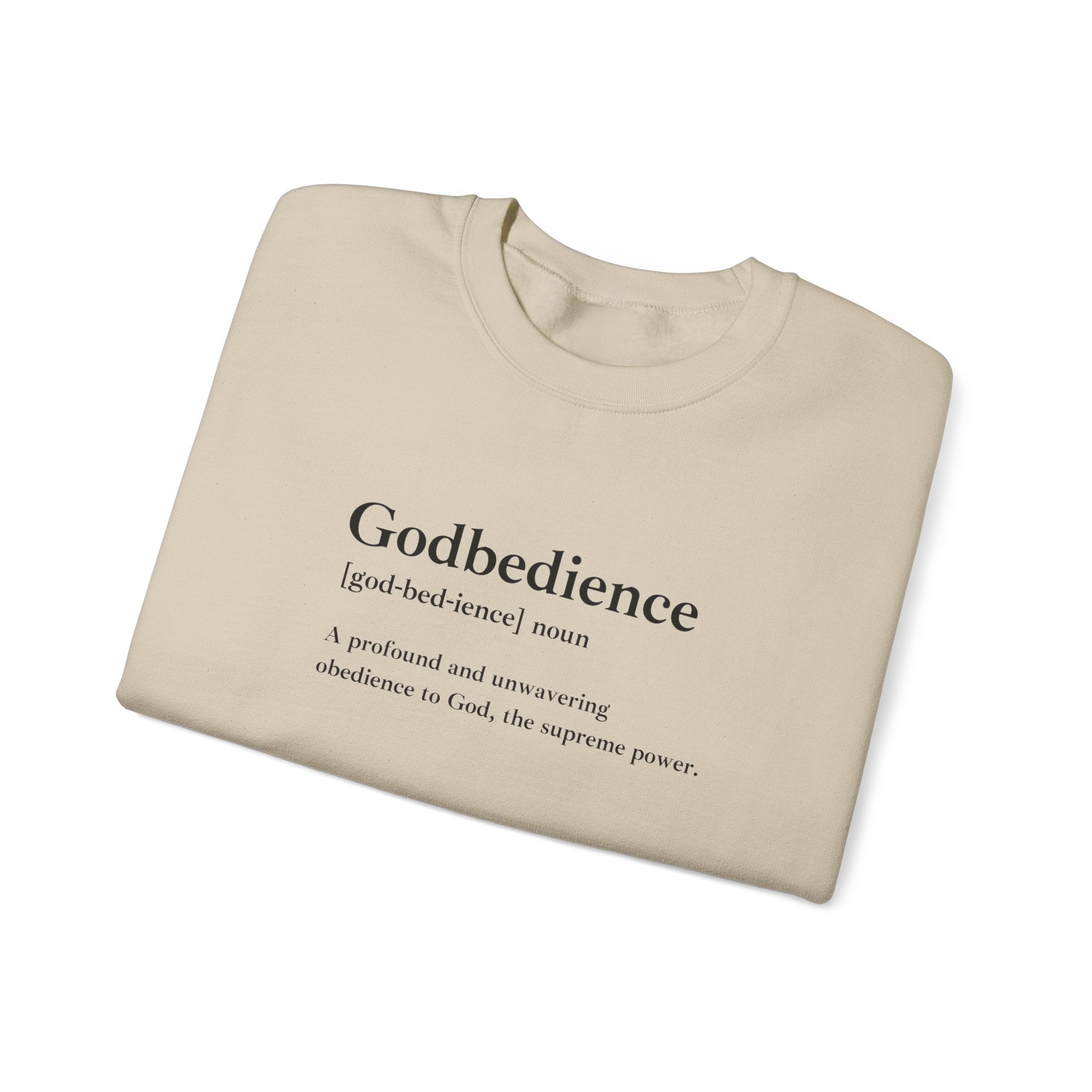 Godbedience Unisex Heavy Blend™ Crewneck Sweatshirt