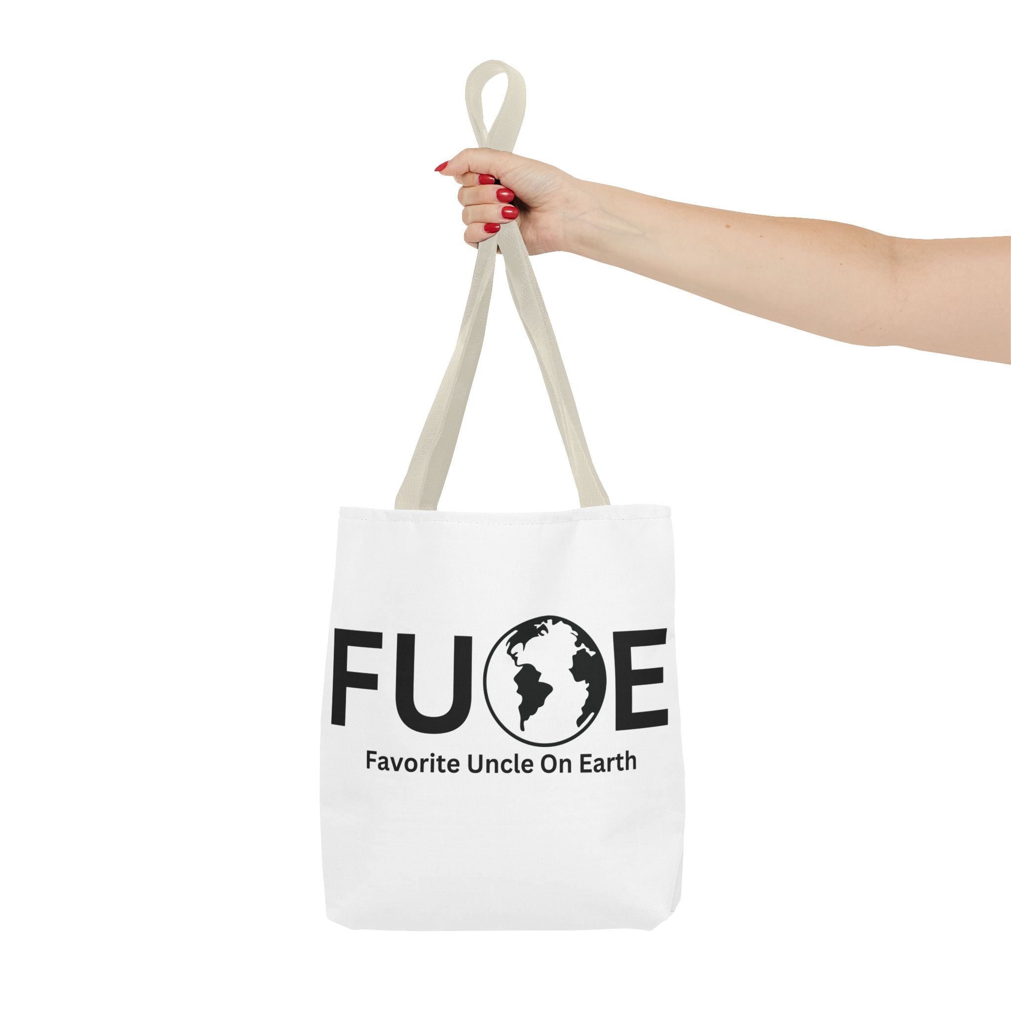 Favorite Uncle On Earth (FUOE) Tote Bag - Custom Printed Stylish and Functional Tote