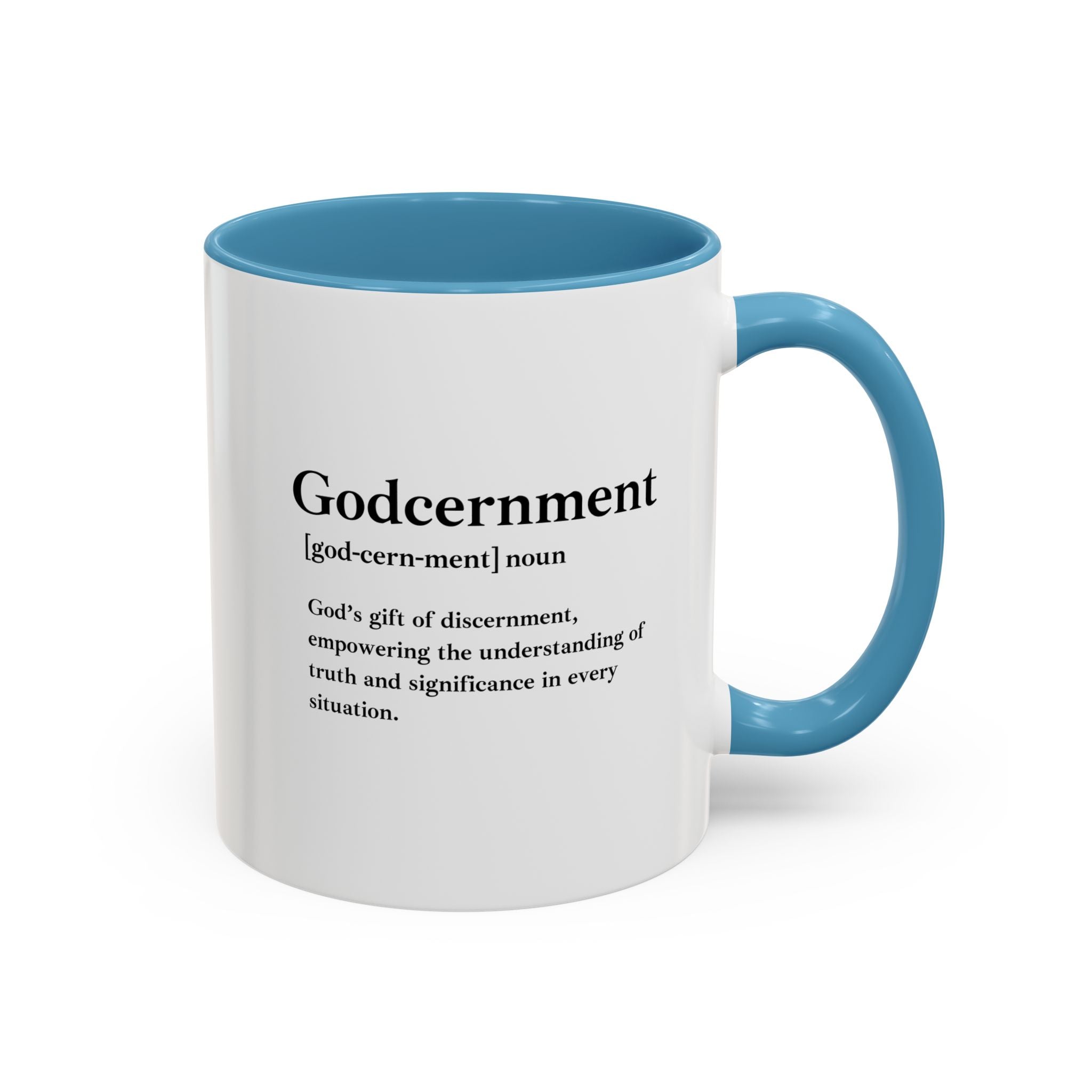 Godcernment Accent Coffee Mug (11oz, 15oz)