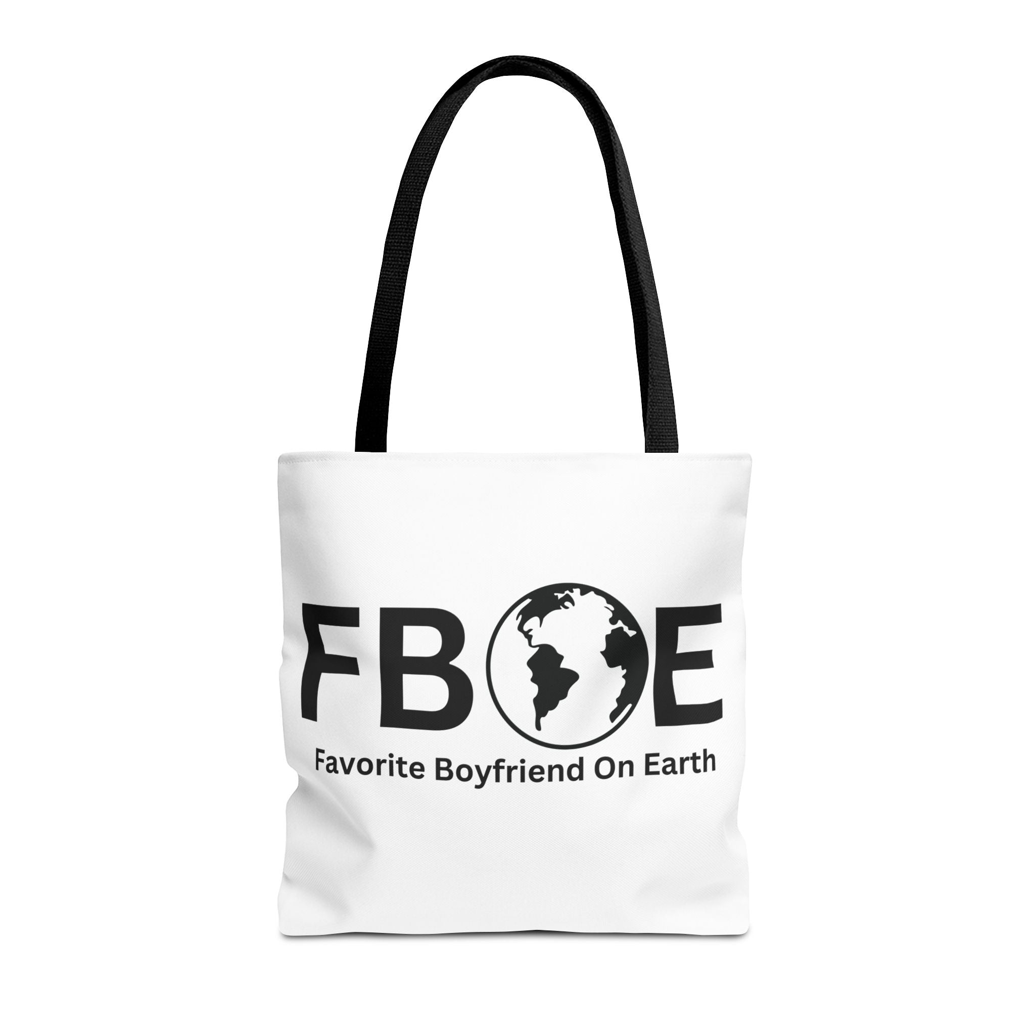 Favorite Boyfriend On Earth (FBOE) Tote Bag - Custom Printed Stylish and Functional Tote