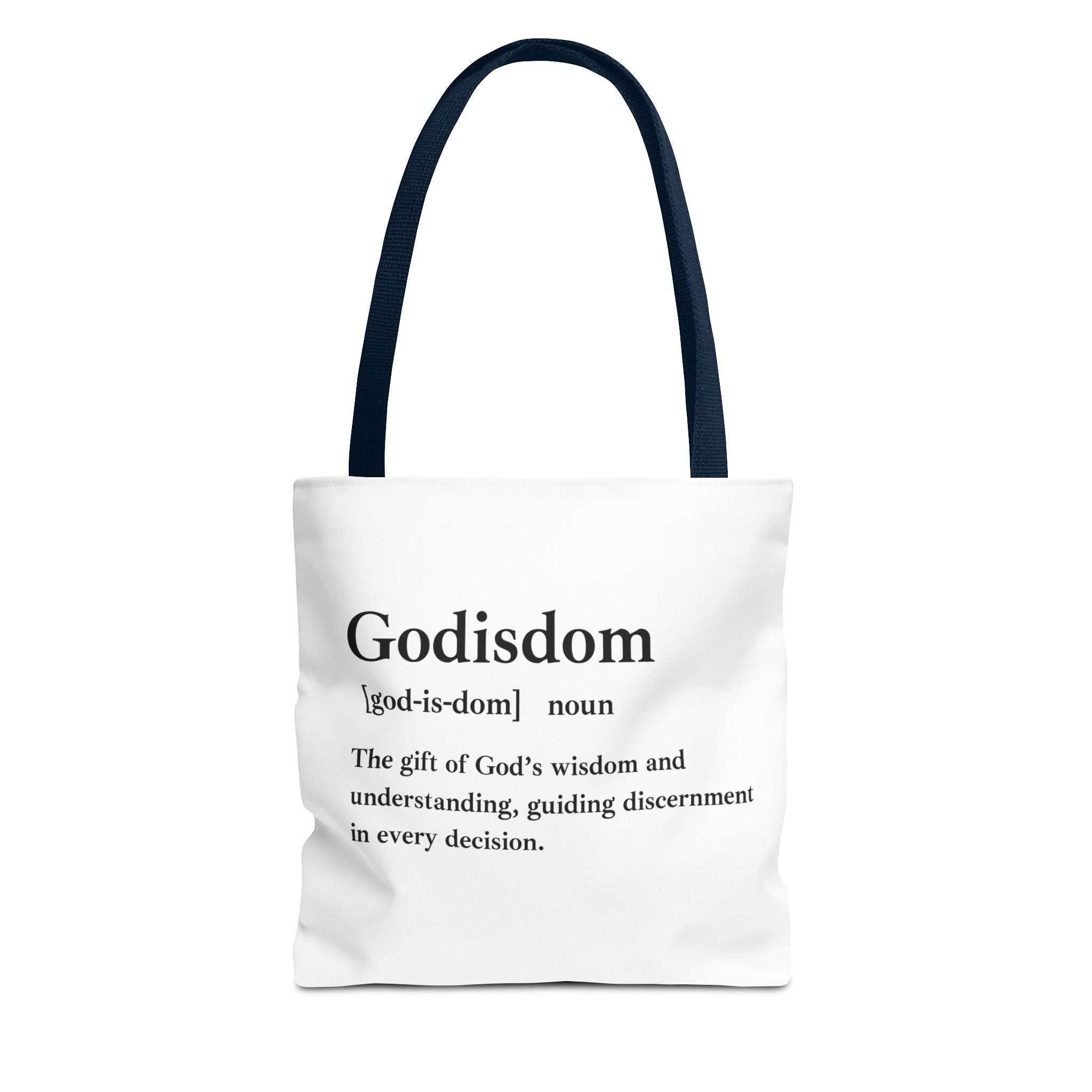 Godisdom Tote Bag - Custom Printed Stylish and Functional Tote