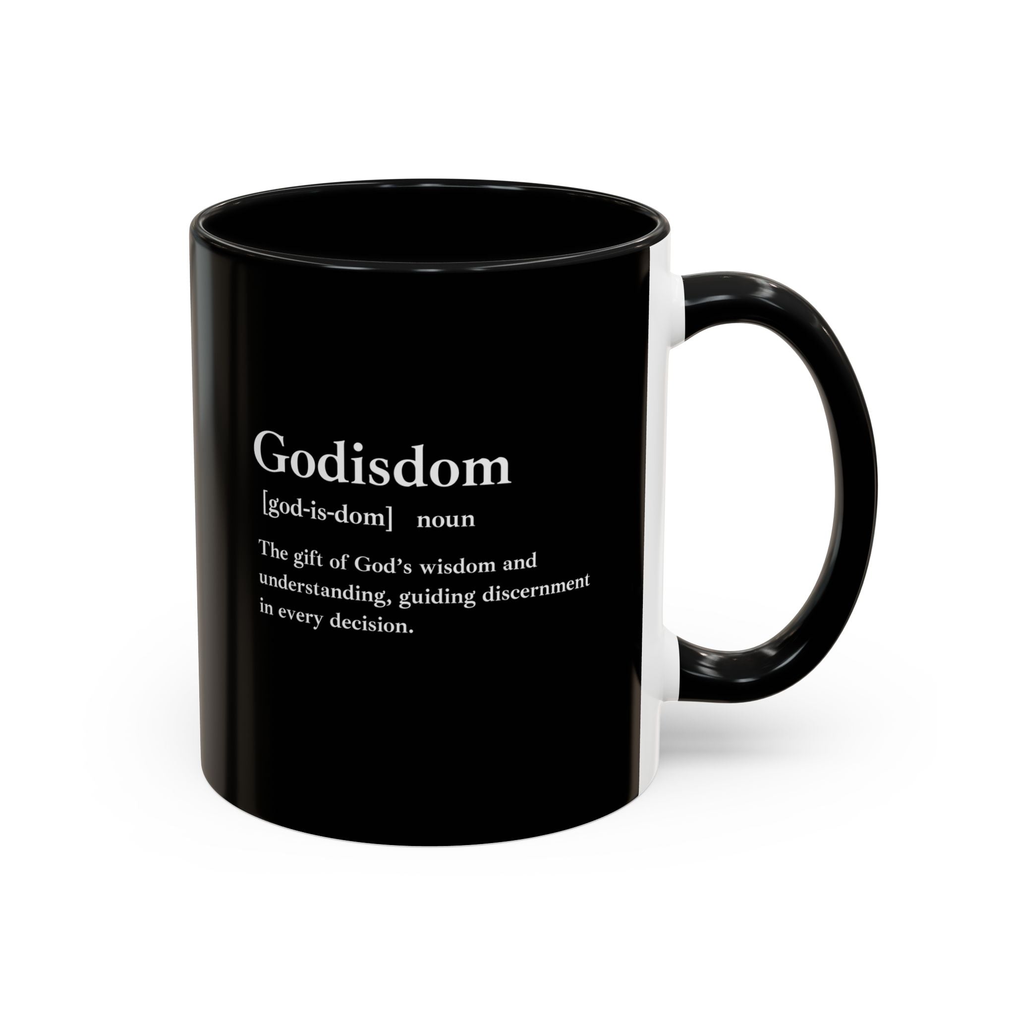 Godisdom Accent Coffee Mug (11oz, 15oz)