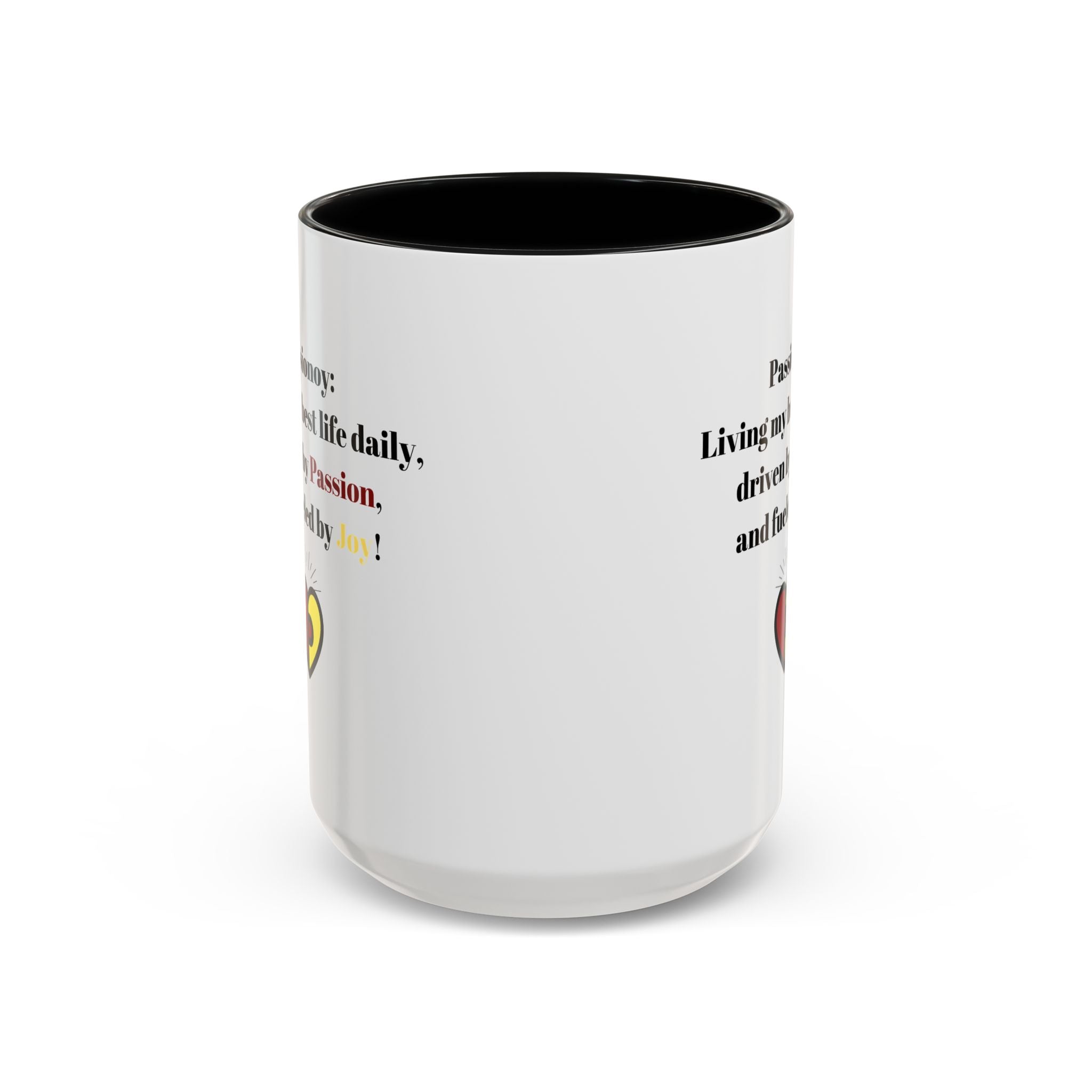 Passionoy Statement Accent Coffee Mug (11, 15oz)