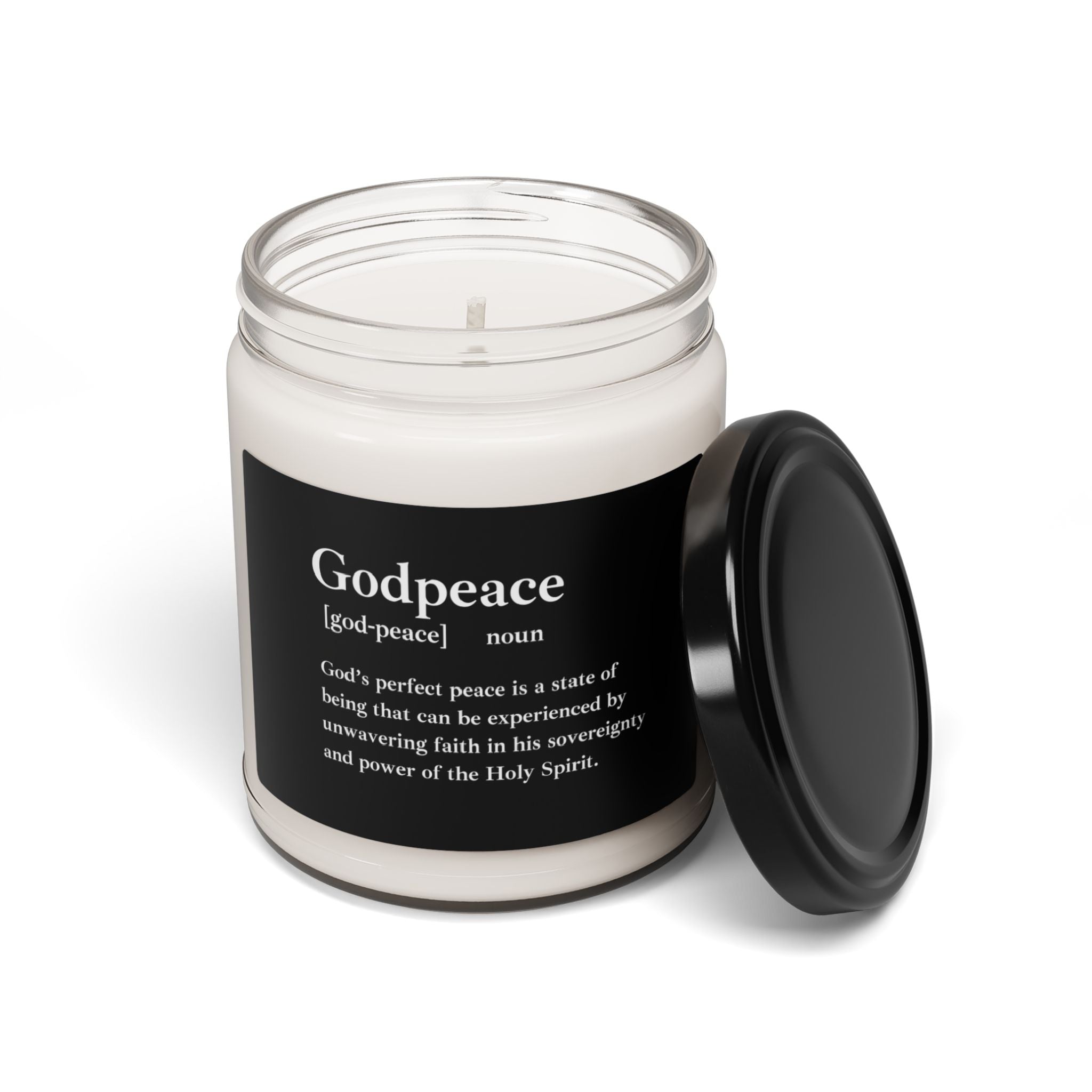 Godpeace 9oz Scented Soy Candle - 9oz Natural Wax Candle with Custom Label