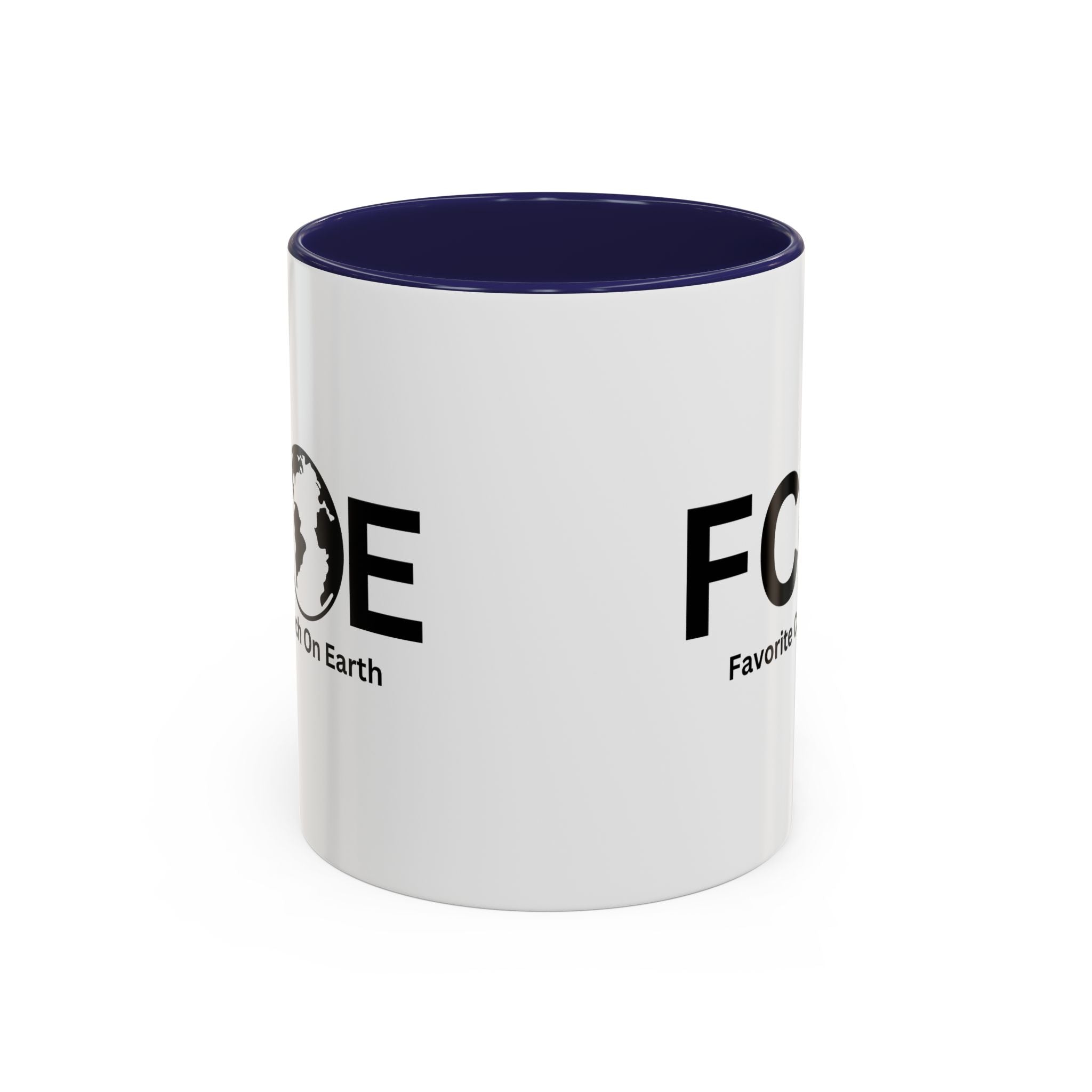 Favorite Coach On Earth (FCOE) Accent Coffee Mug (11oz, 15oz)