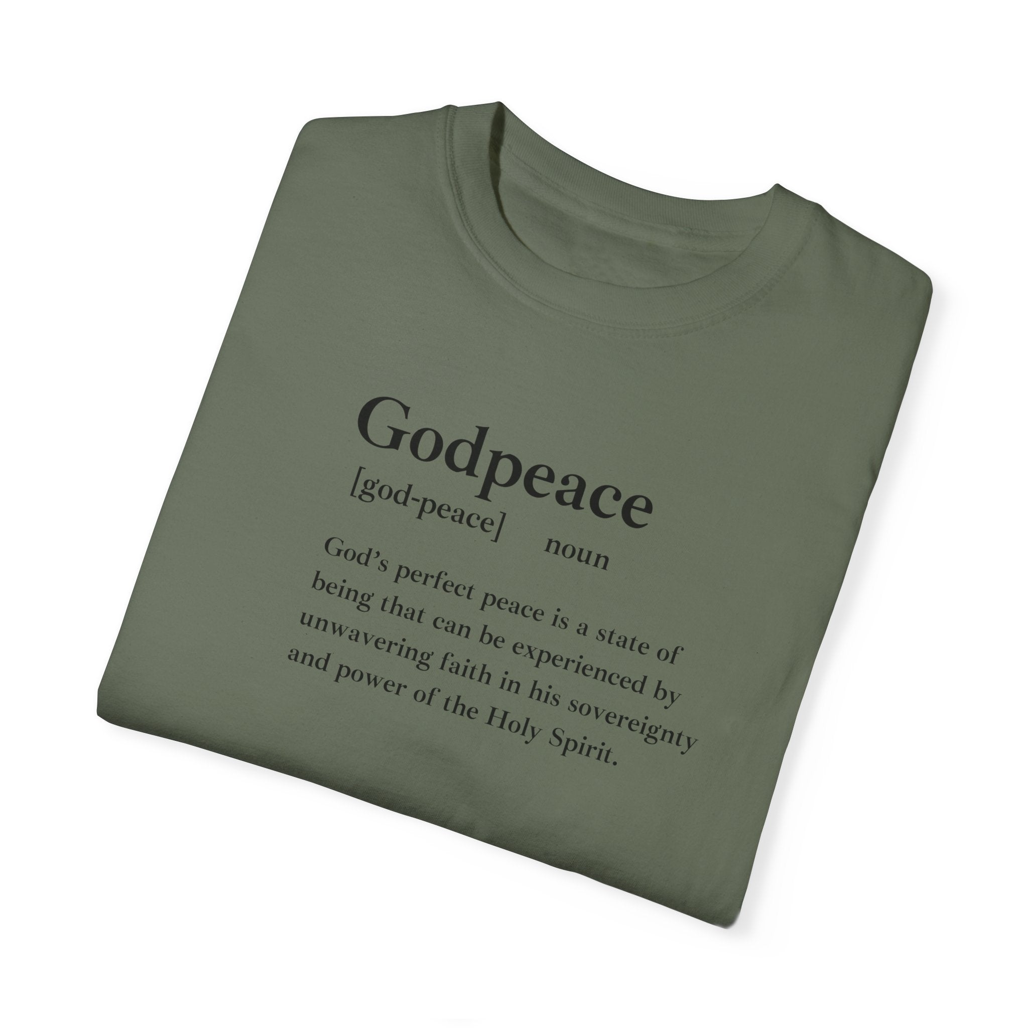 Godpeace T-Shirt – Comfort Colors 1717 Garment-Dyed Tee