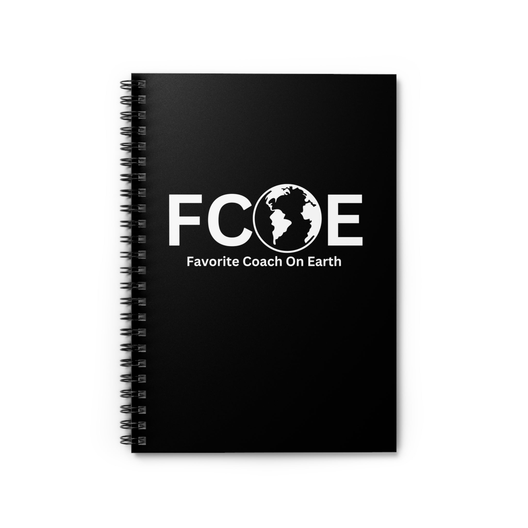Favorite Cousin On Earth (FCOE) Spiral Notebook - 118 Page Ruled Line Notebook for Everyday Use