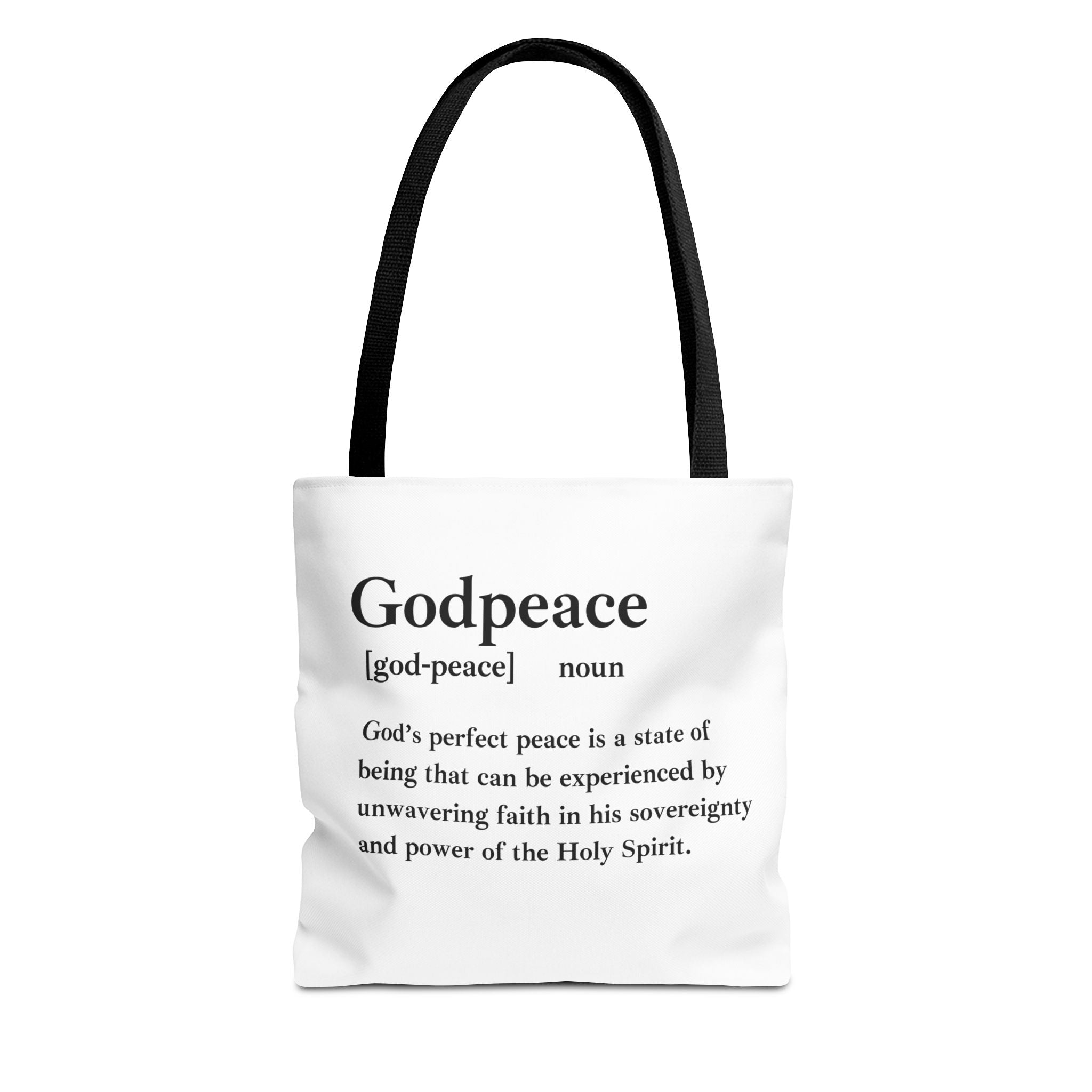 Godpeace Tote Bag - Custom Printed Stylish and Functional Tote
