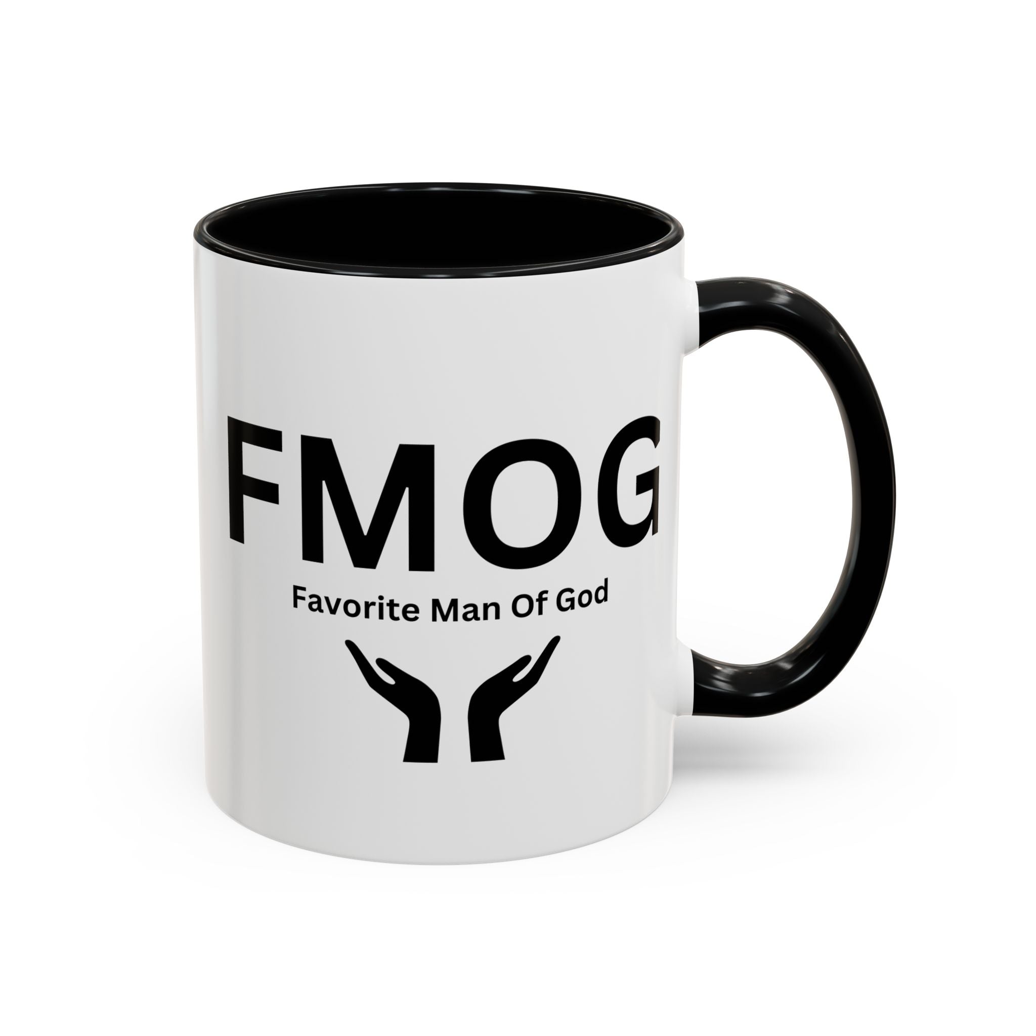Favorite Man of God (FMOG) Accent Coffee Mug (11oz, 15oz)