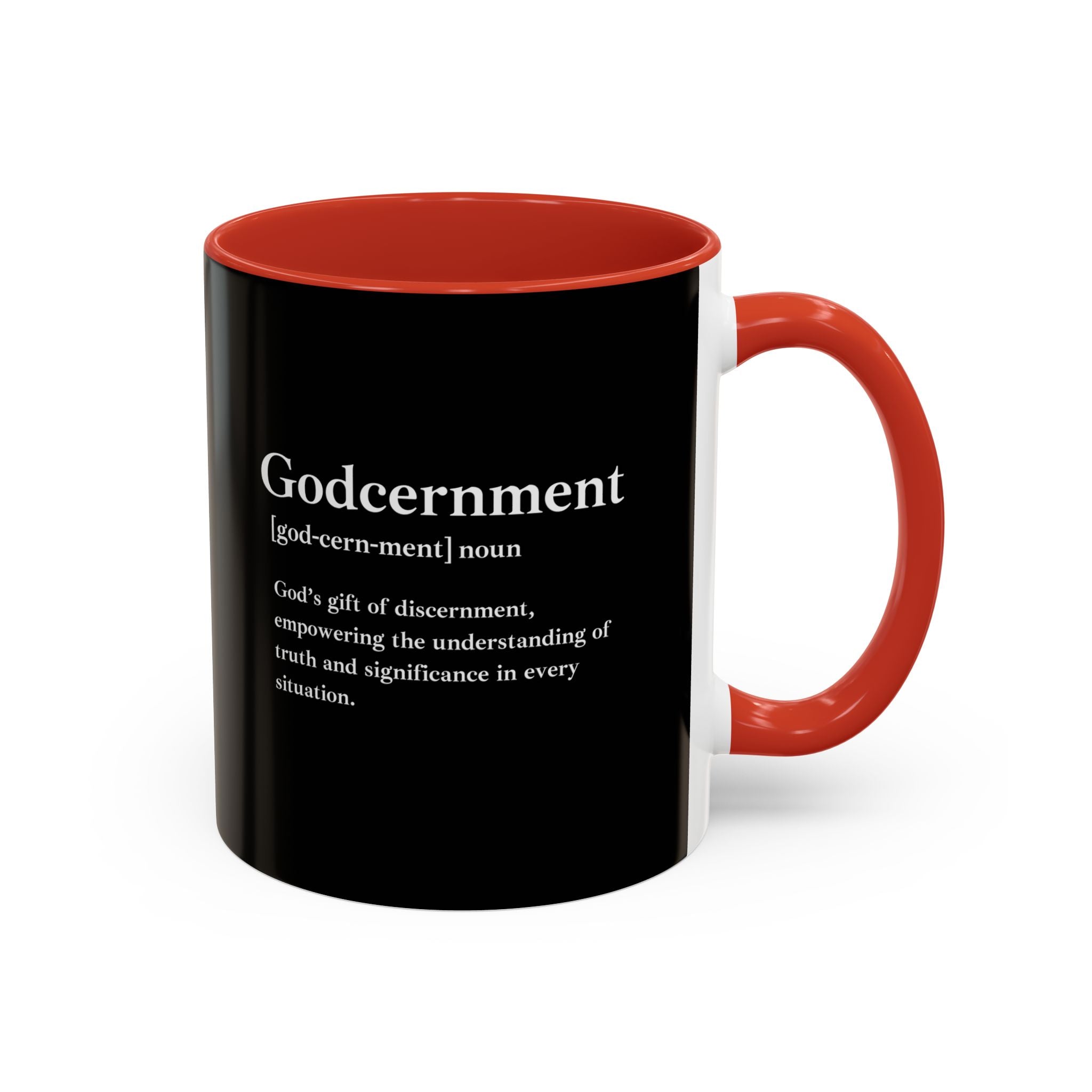 Godcernment Accent Coffee Mug (11oz, 15oz)