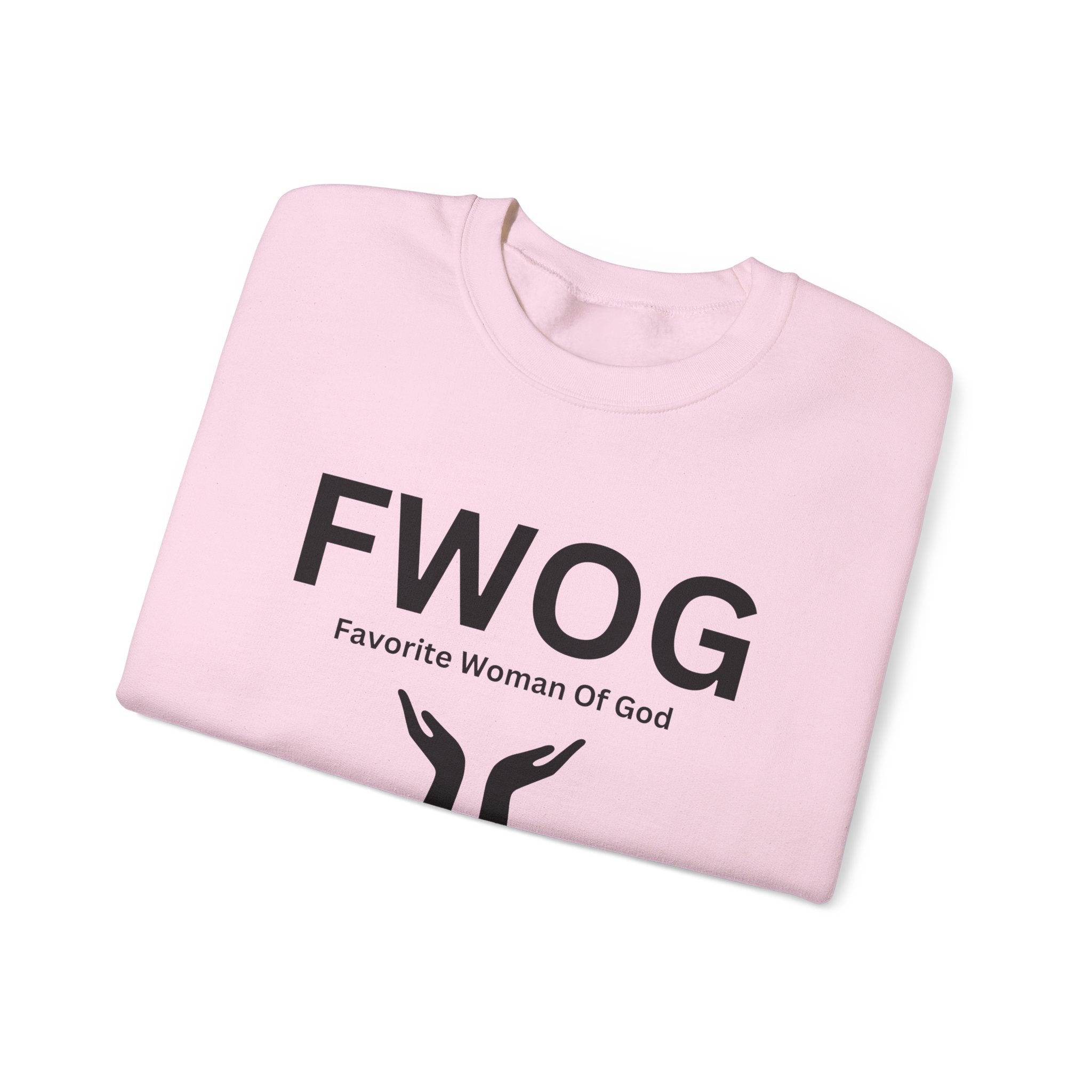 Favorite Woman of God (FWOG) Unisex Heavy Blend™ Crewneck Sweatshirt