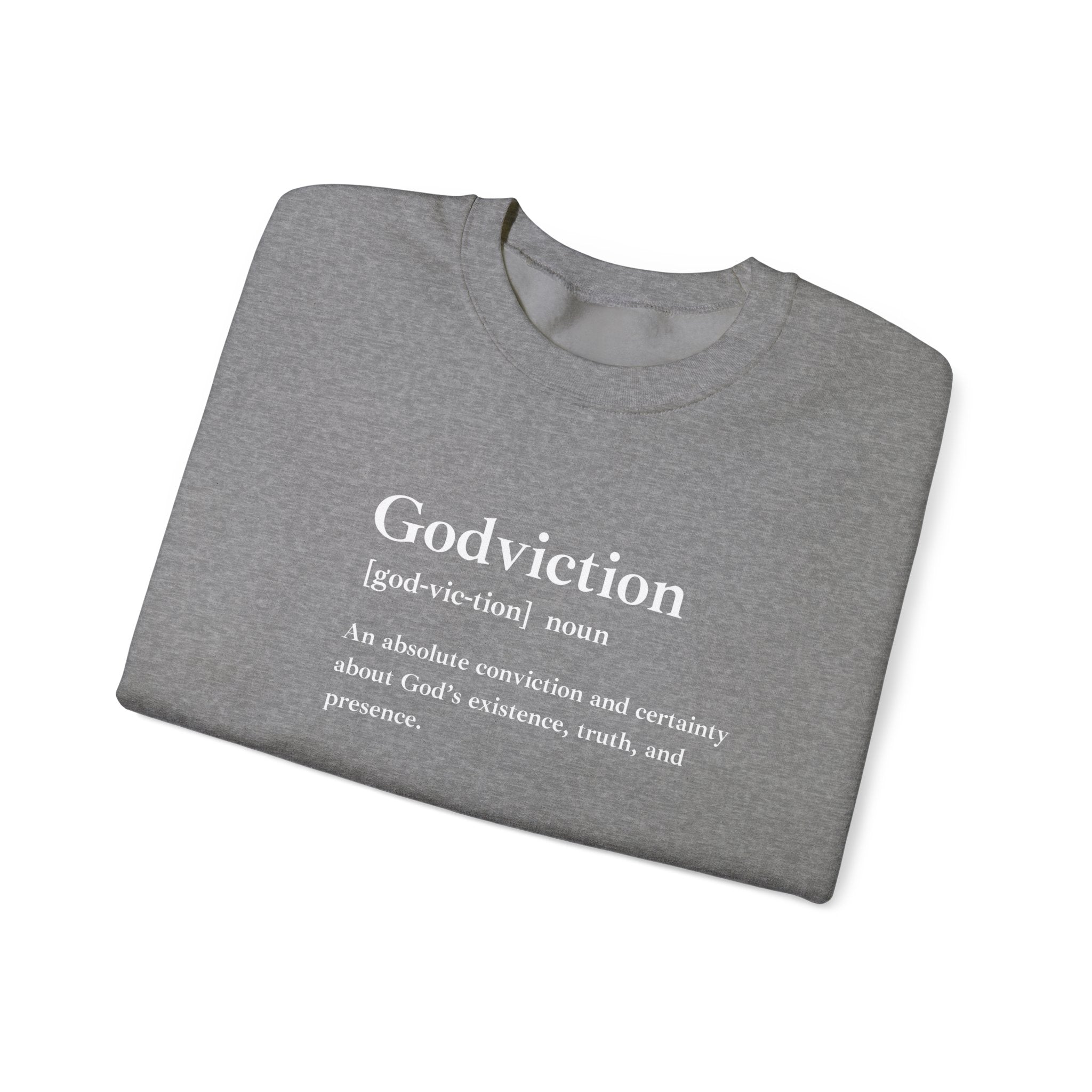 Godviction Unisex Heavy Blend™ Crewneck Sweatshirt