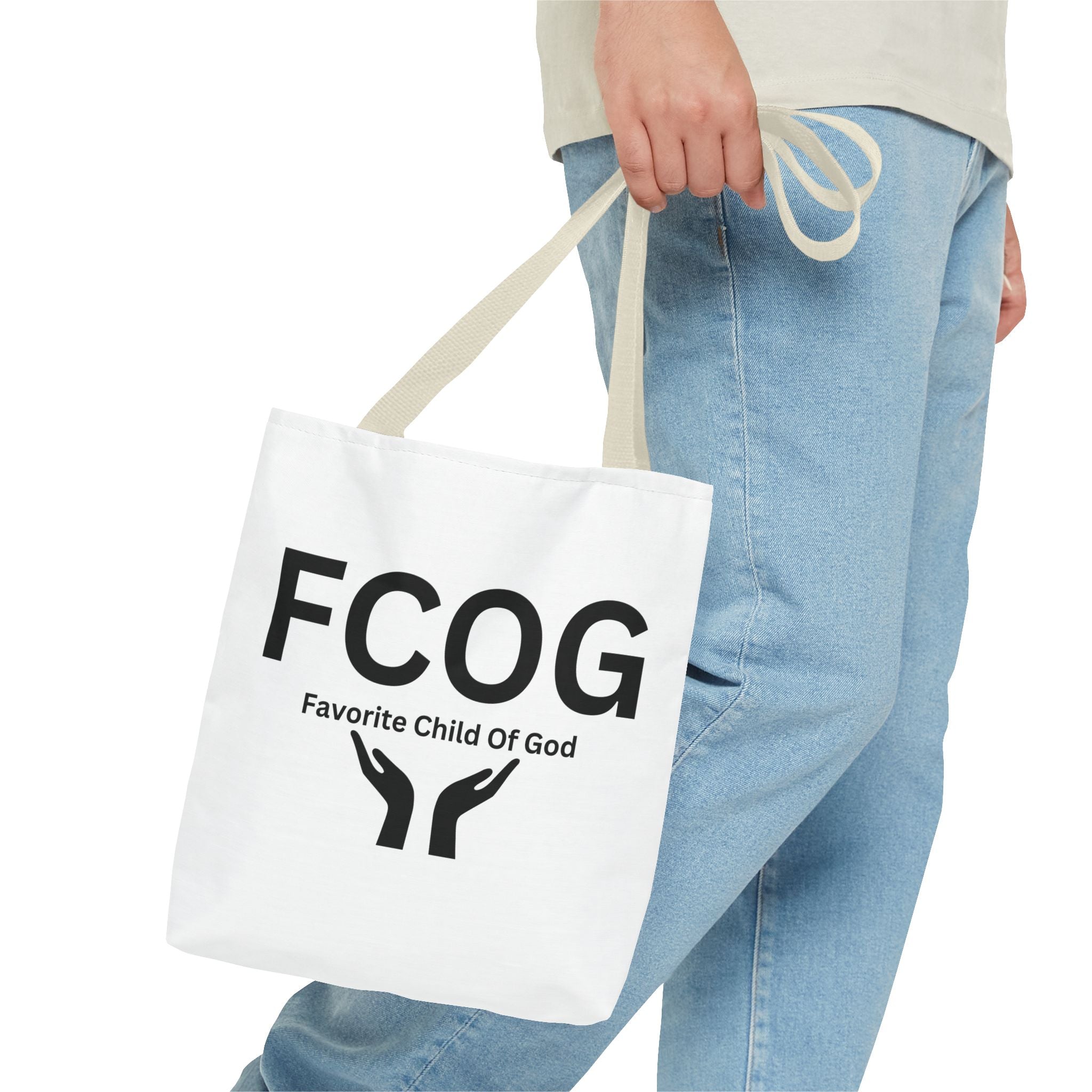 Favorite Child Of God (FCOG) Tote Bag - Custom Printed Stylish and Functional Tote
