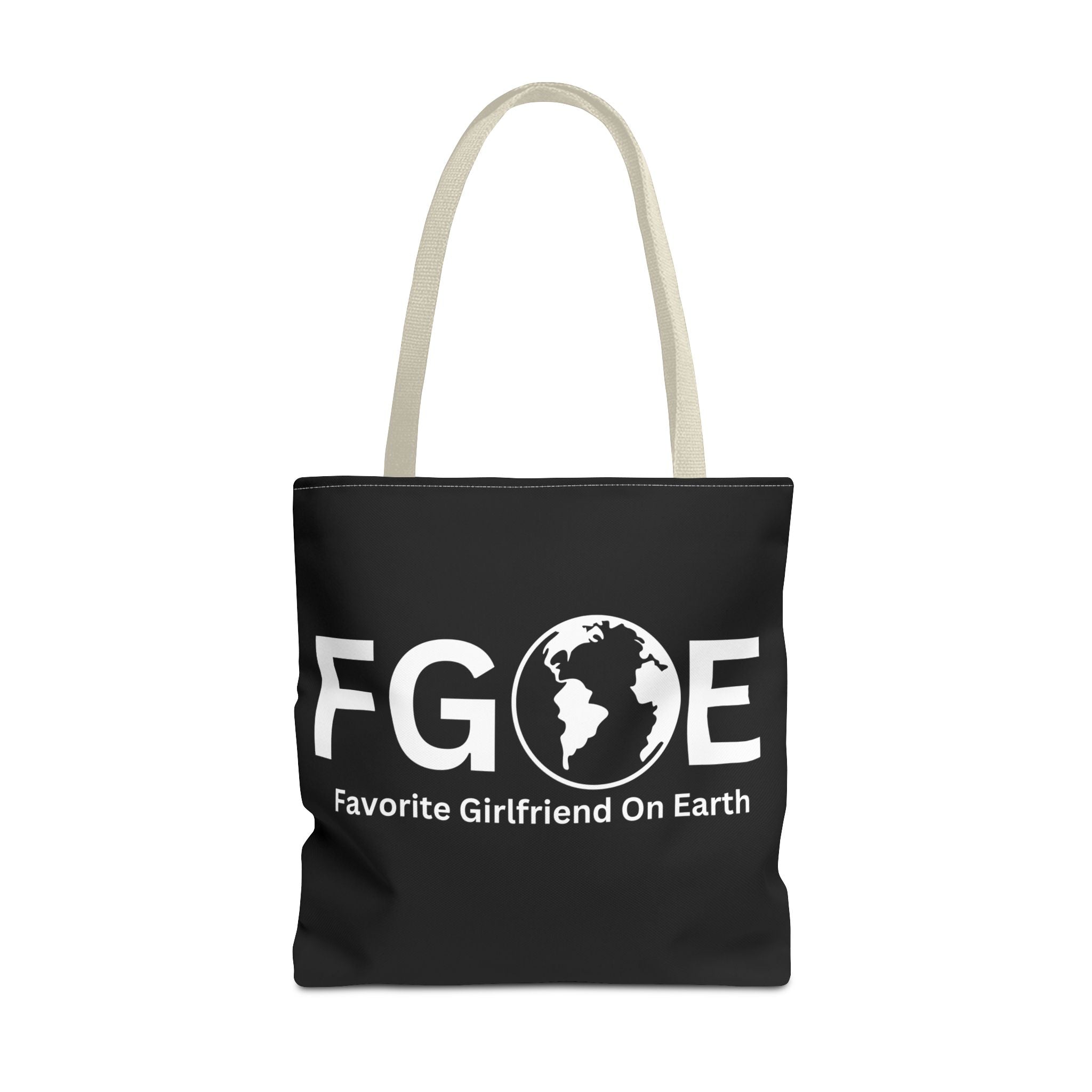 Favorite Girlfriend On Earth (FGOE) Tote Bag - Custom Printed Stylish and Functional Tote