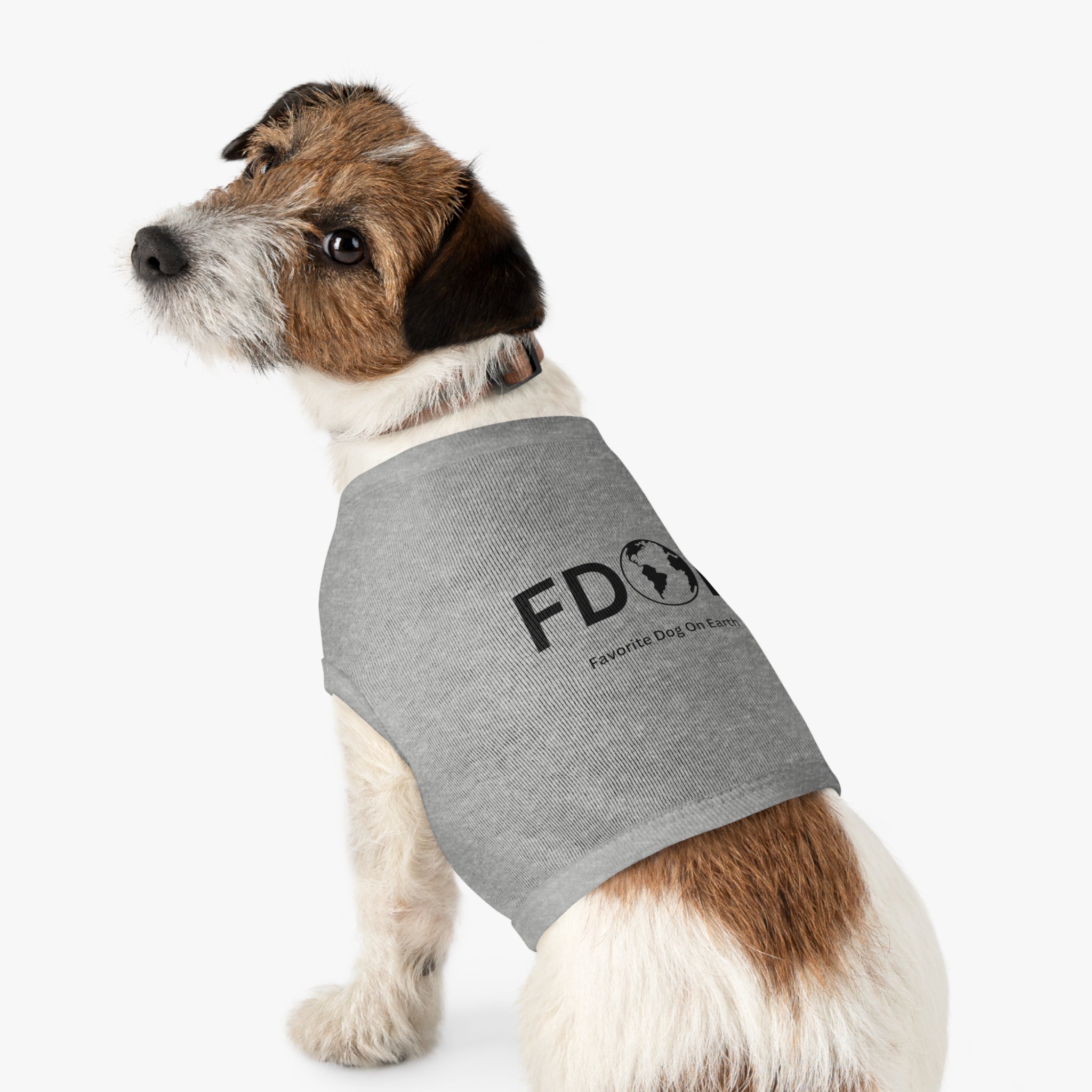 Favorite Dog On Earth (FDOE) - Custom Pet Tank Top