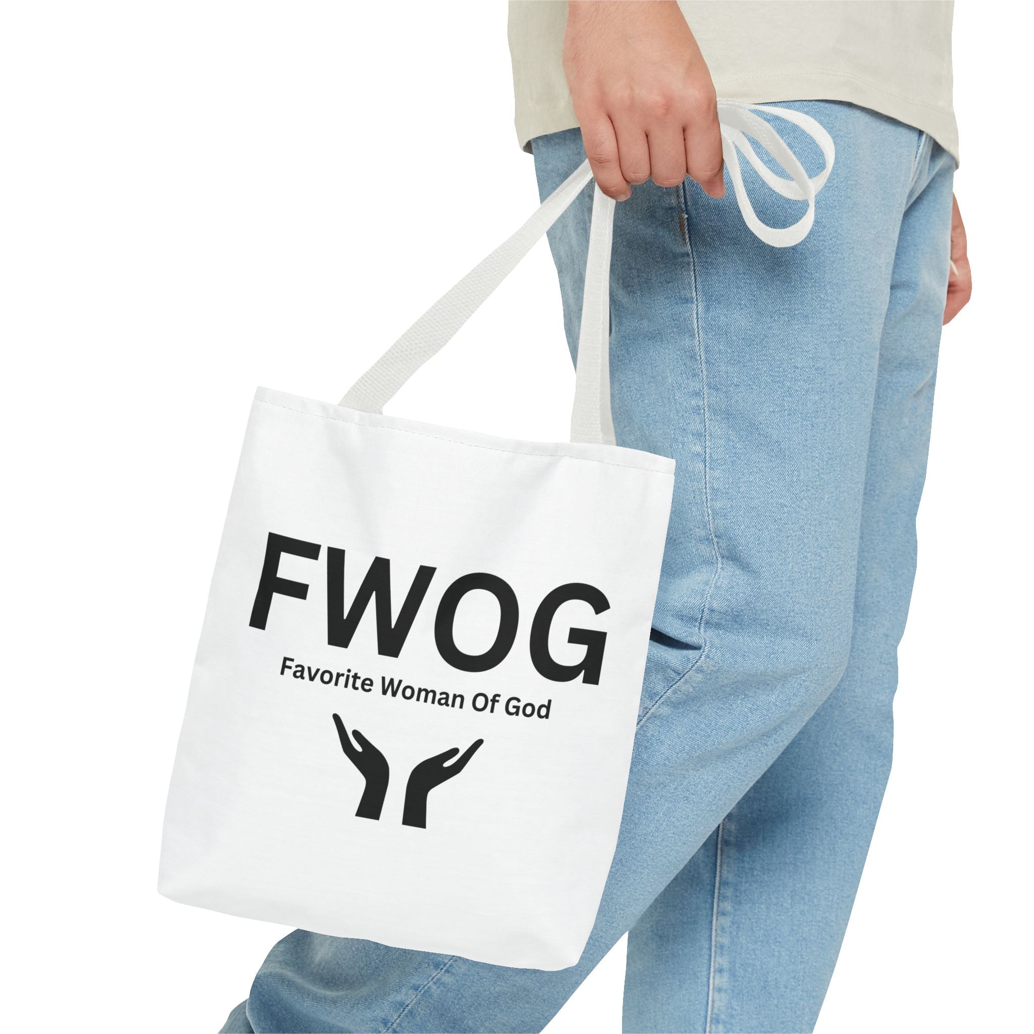 Favorite Women of God (FWOG) Tote Bag - Custom Printed Stylish and Functional Tote