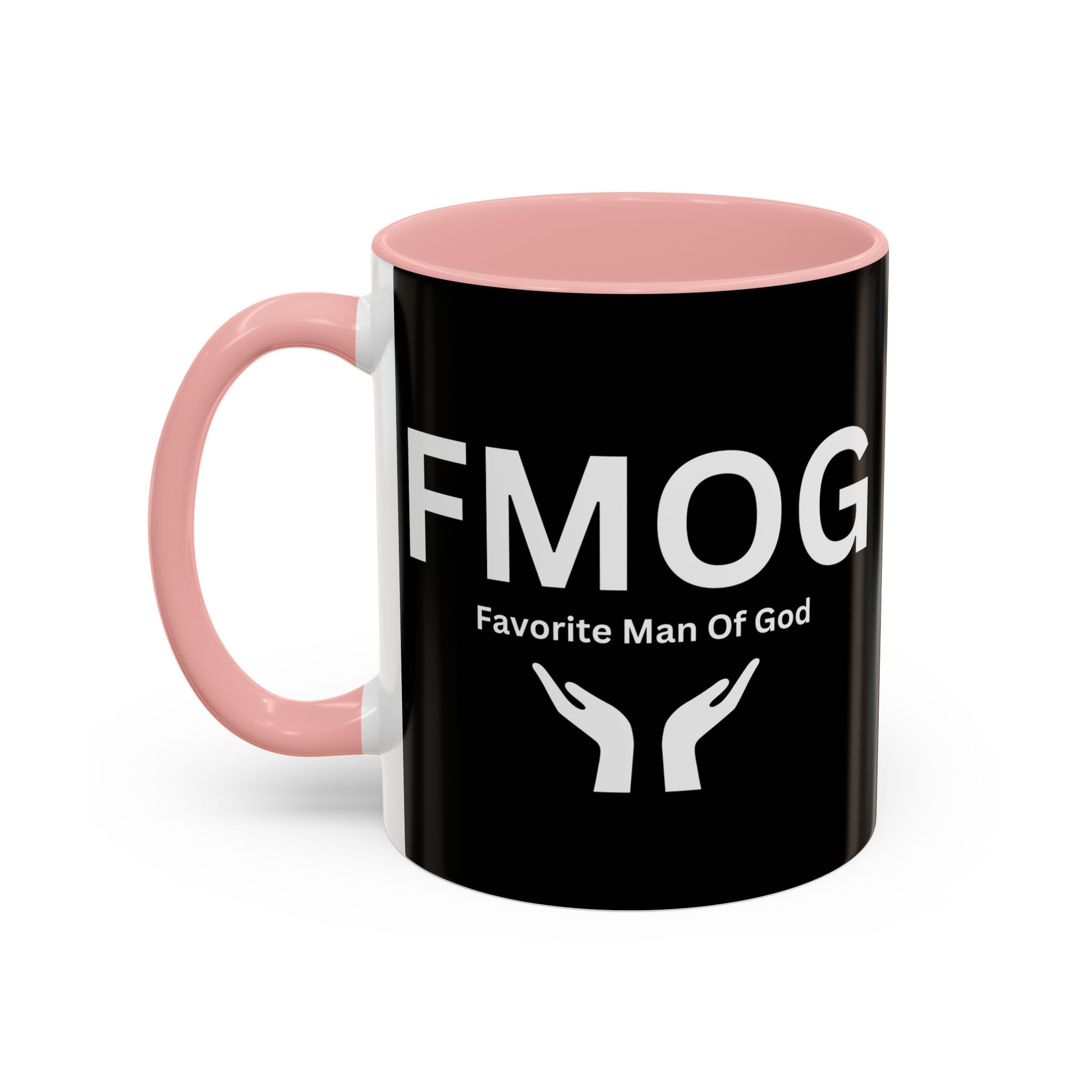 Favorite Man of God (FMOG) Accent Coffee Mug (11, 15oz)