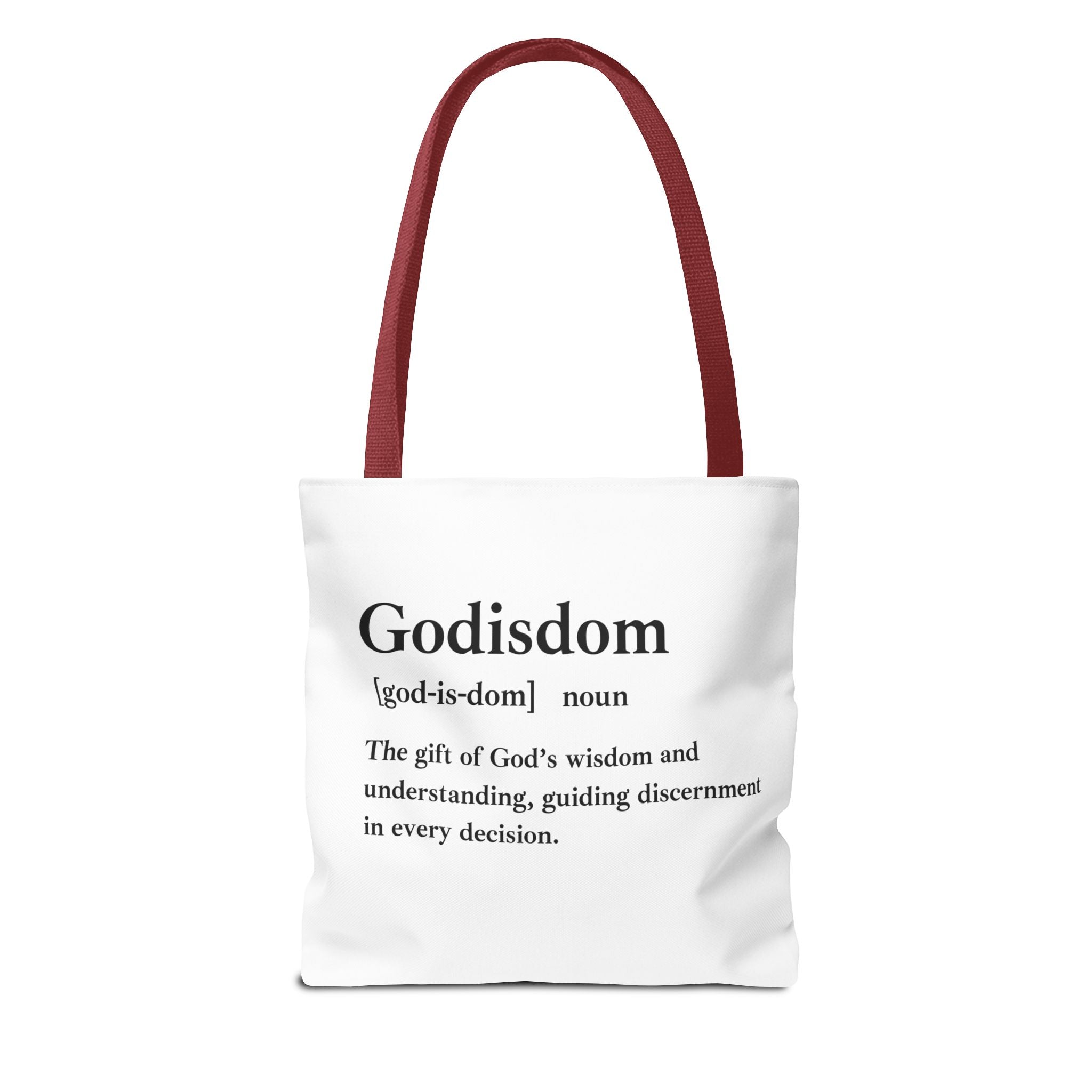 Godisdom Tote Bag - Custom Printed Stylish and Functional Tote