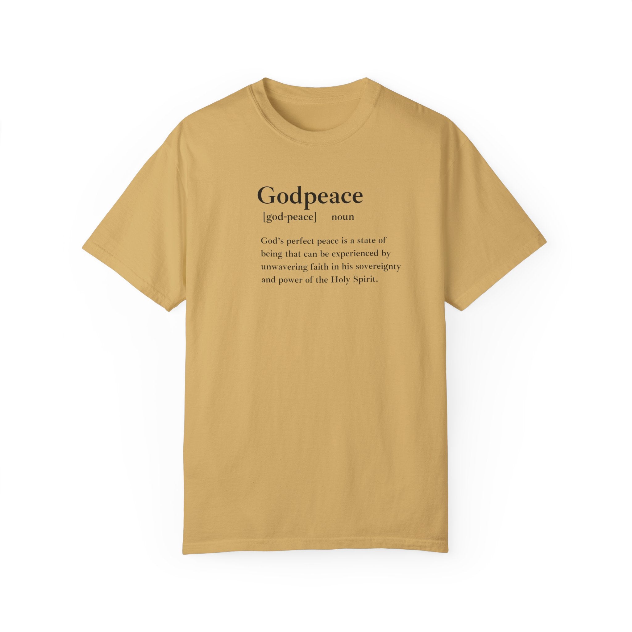 Godpeace T-Shirt – Comfort Colors 1717 Garment-Dyed Tee