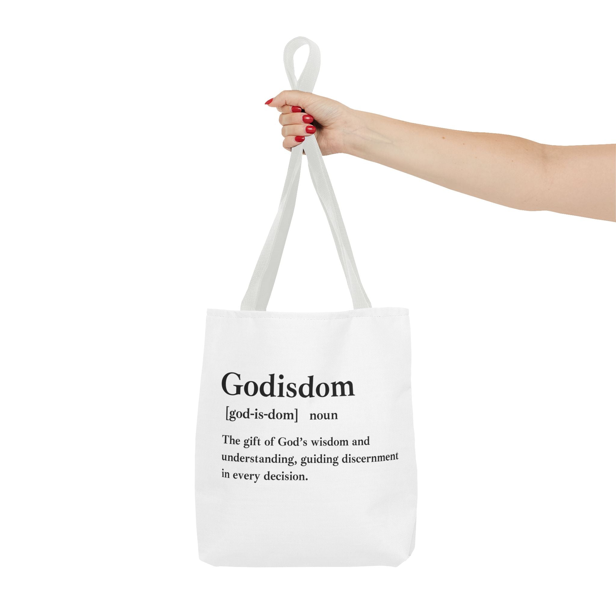 Godisdom Tote Bag - Custom Printed Stylish and Functional Tote