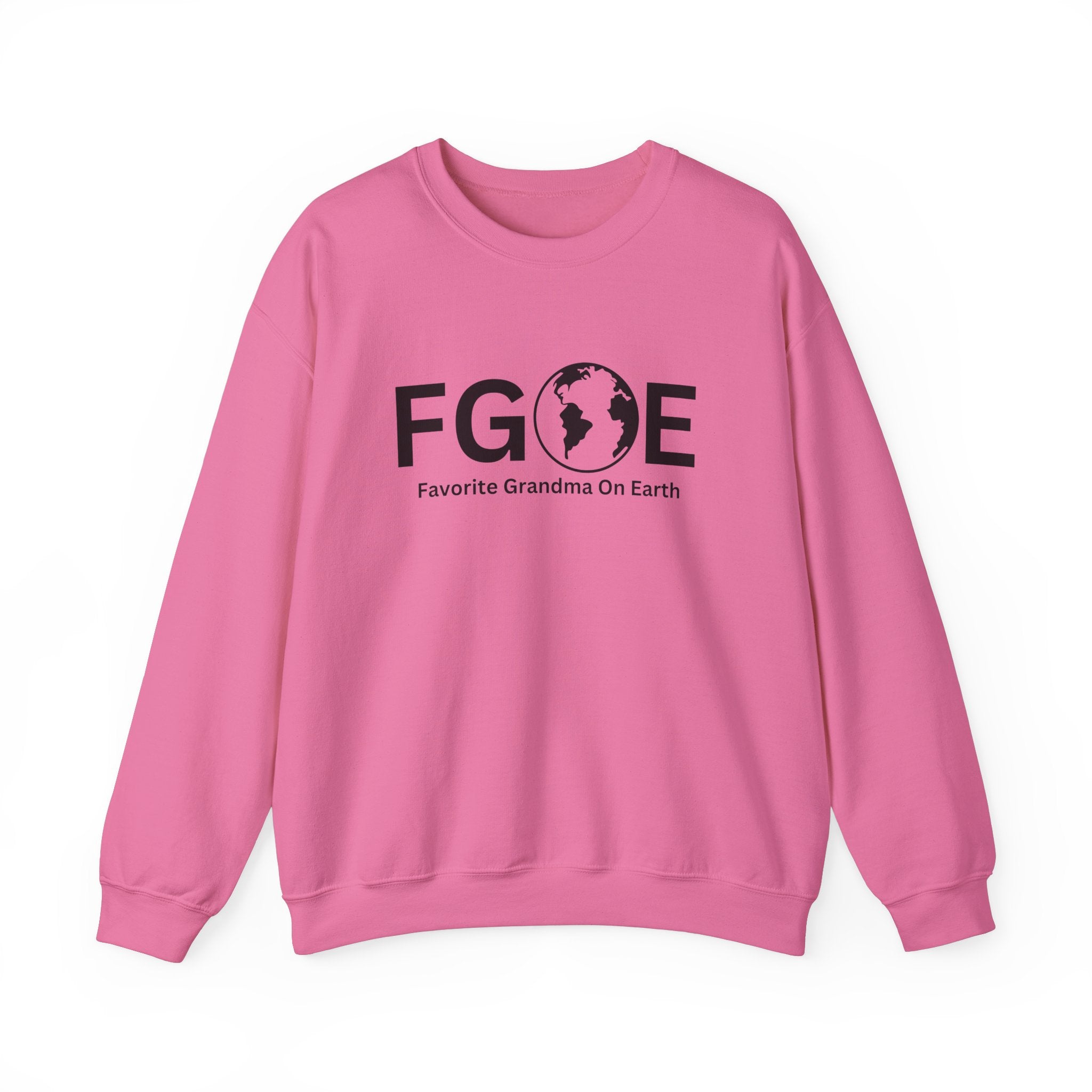 Favorite Grandma On Earth (FGOE) Unisex Heavy Blend Crewneck Sweatshirt - Cozy and Ethical Sweatshirt for All Seasons