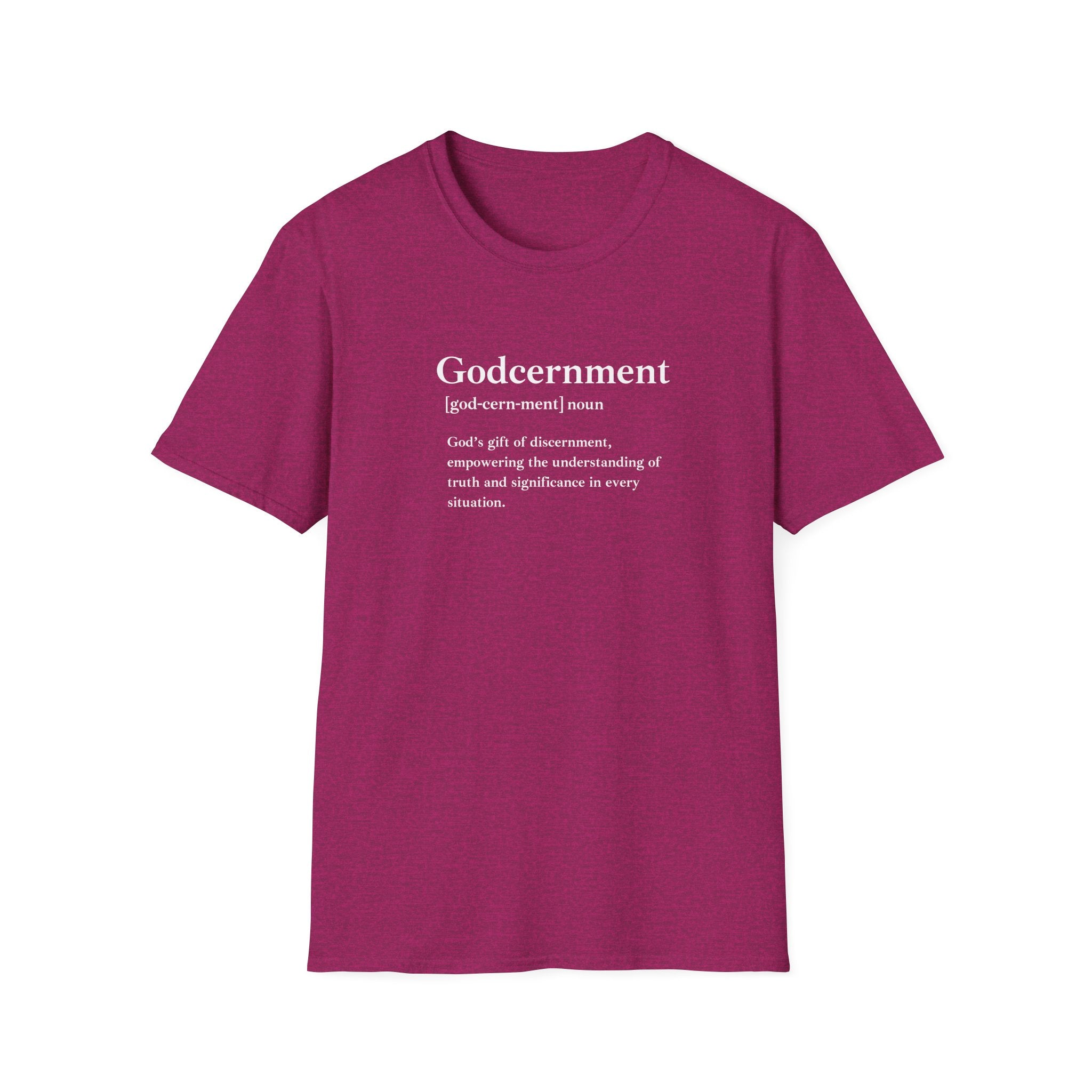 Godcernment Unisex Soft-Style T-Shirt