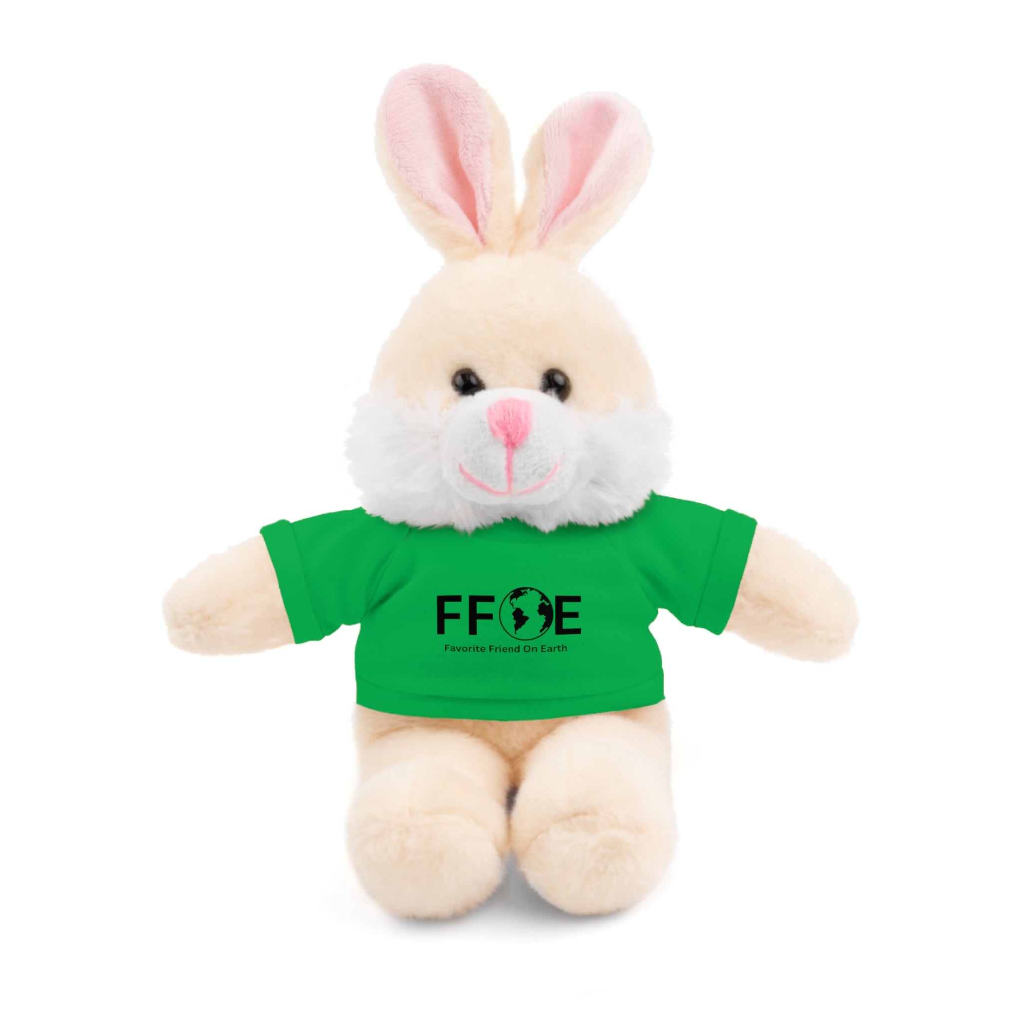 Stuffed Animal Gift – Favorite Friend on Earth (FFOE)– Customizable T-Shirt & Animal