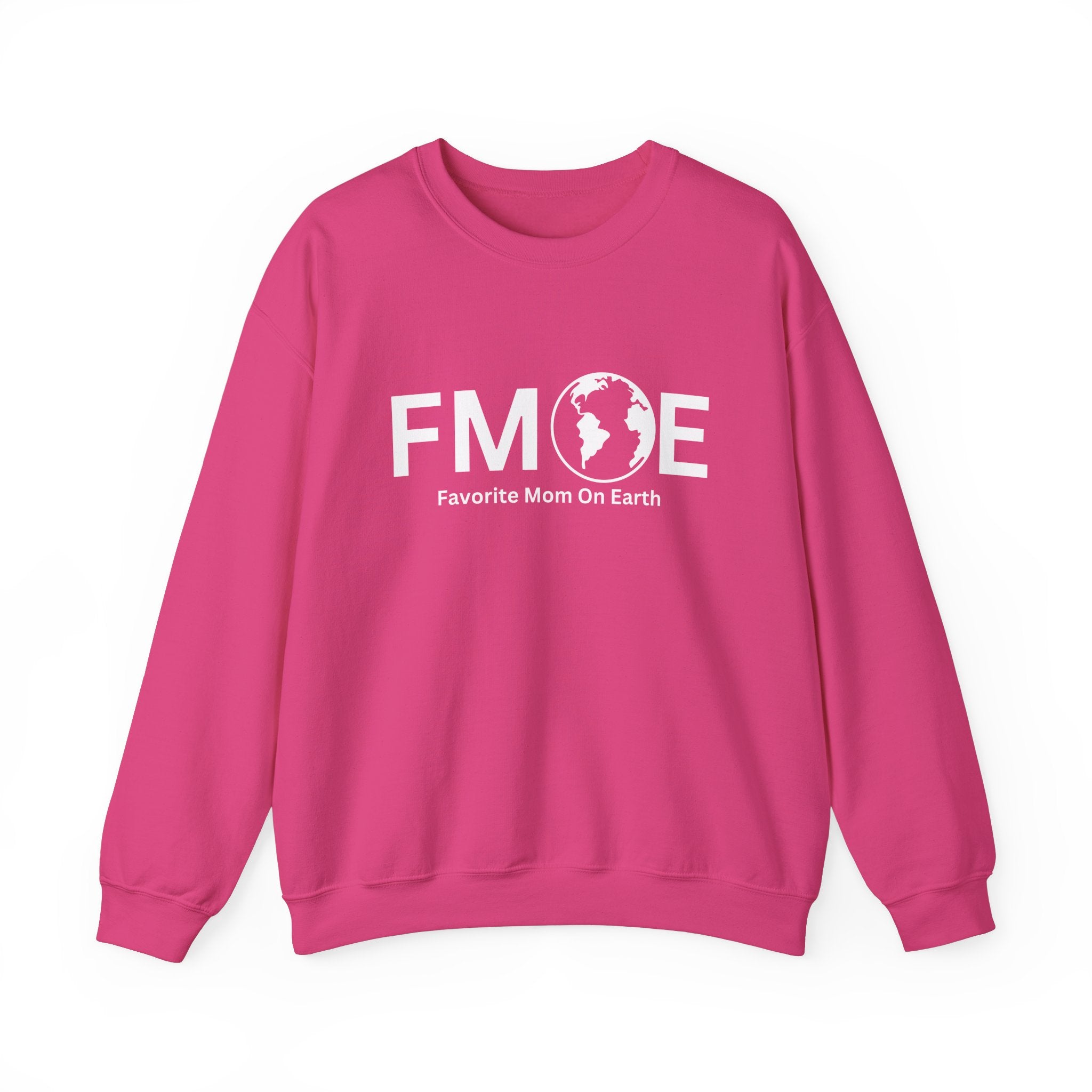 Favorite Mom On Earth Sweatshirt - (FMOE) Logo Crewneck for Women