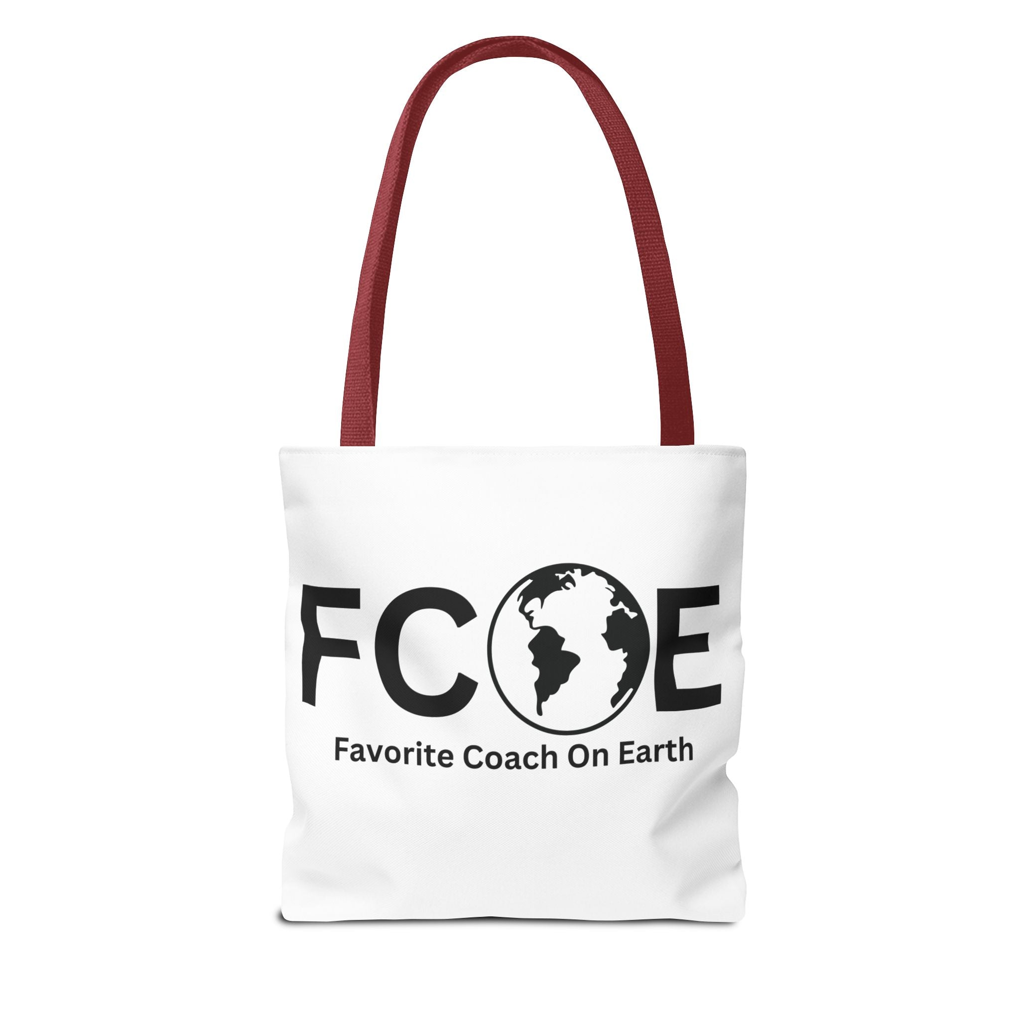 Favorite Coach On Earth (FCOE) Tote Bag - Custom Printed Stylish and Functional Tote