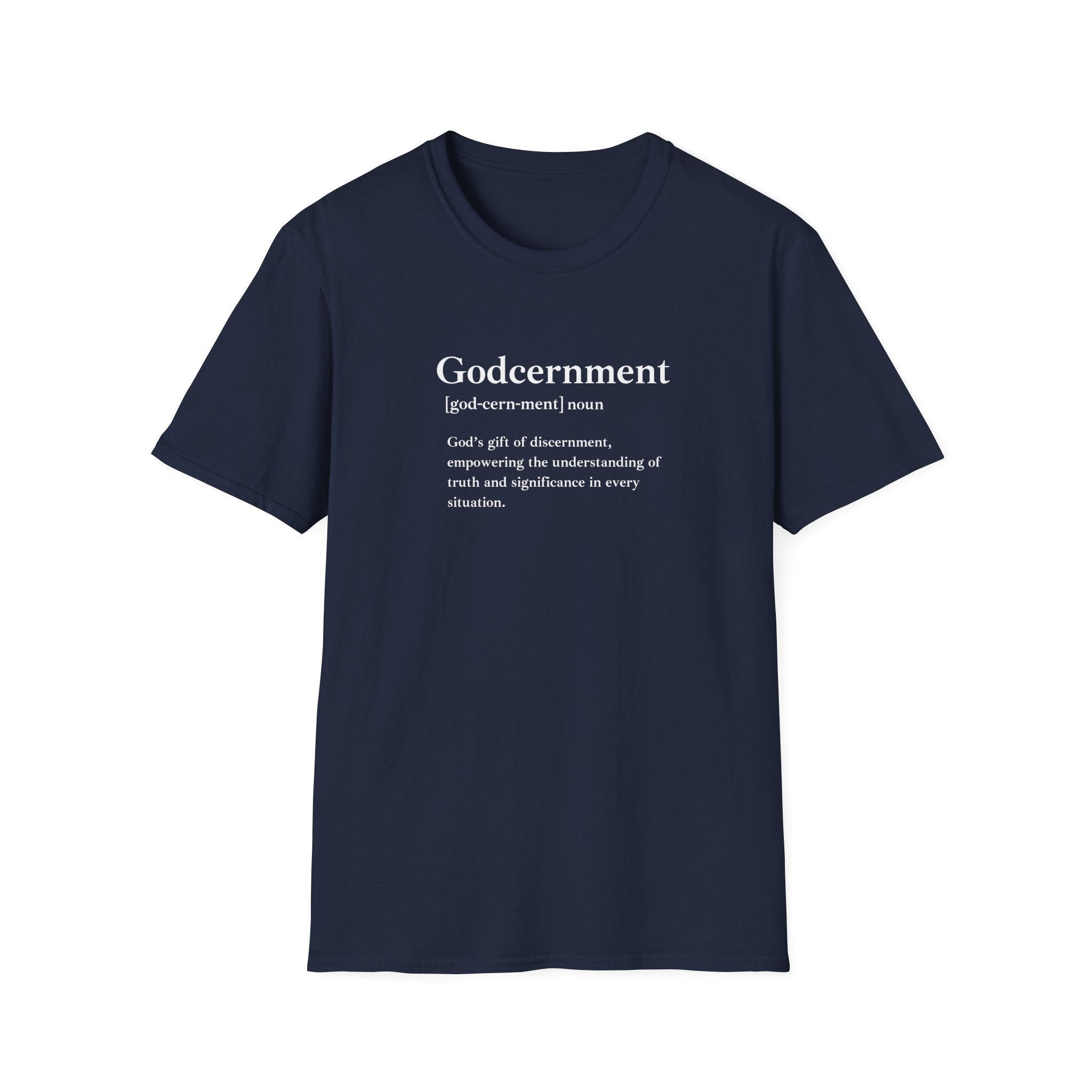 Godcernment Unisex Soft-Style T-Shirt