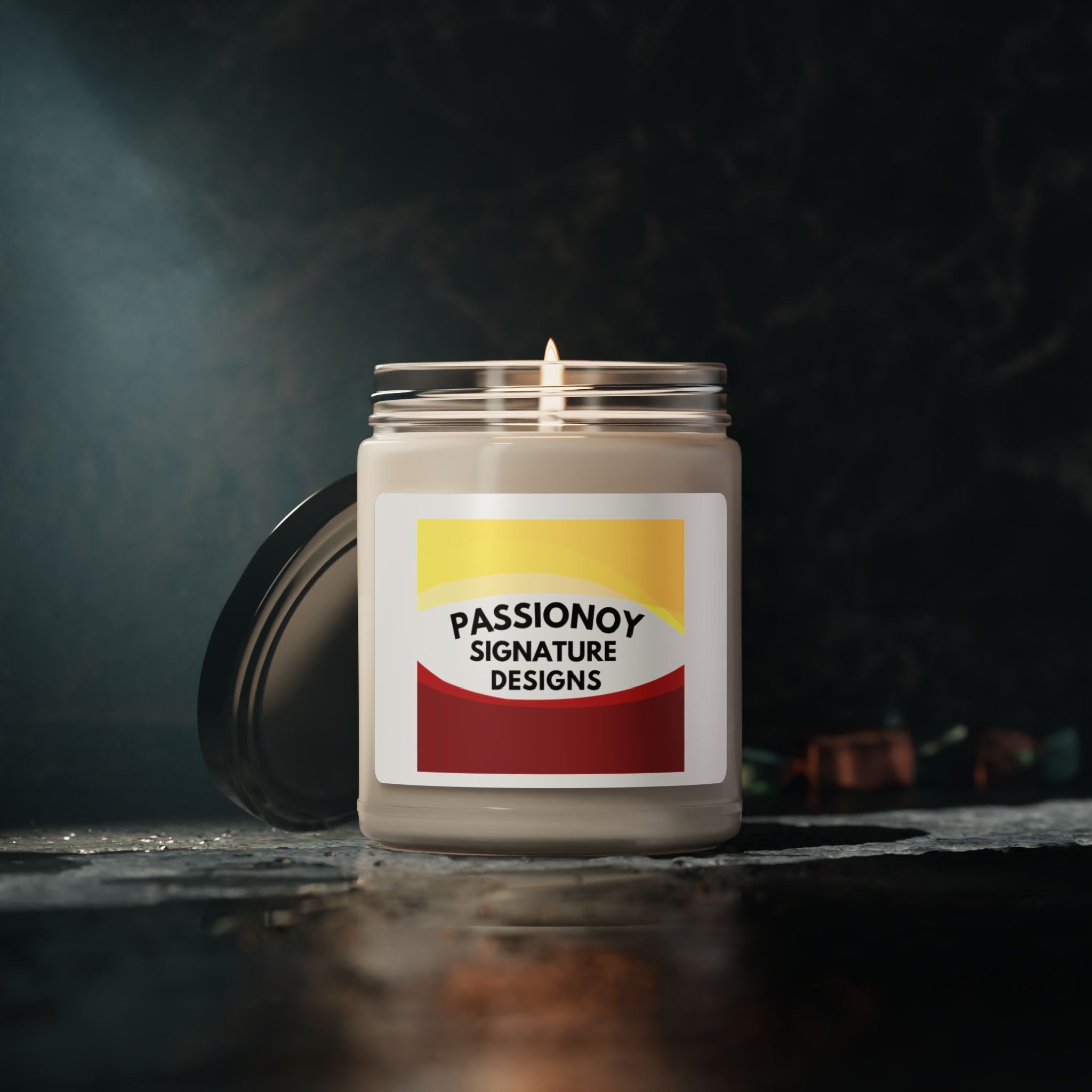 Passionoy Signature Designs-A1 Scented Soy Candle, 9oz
