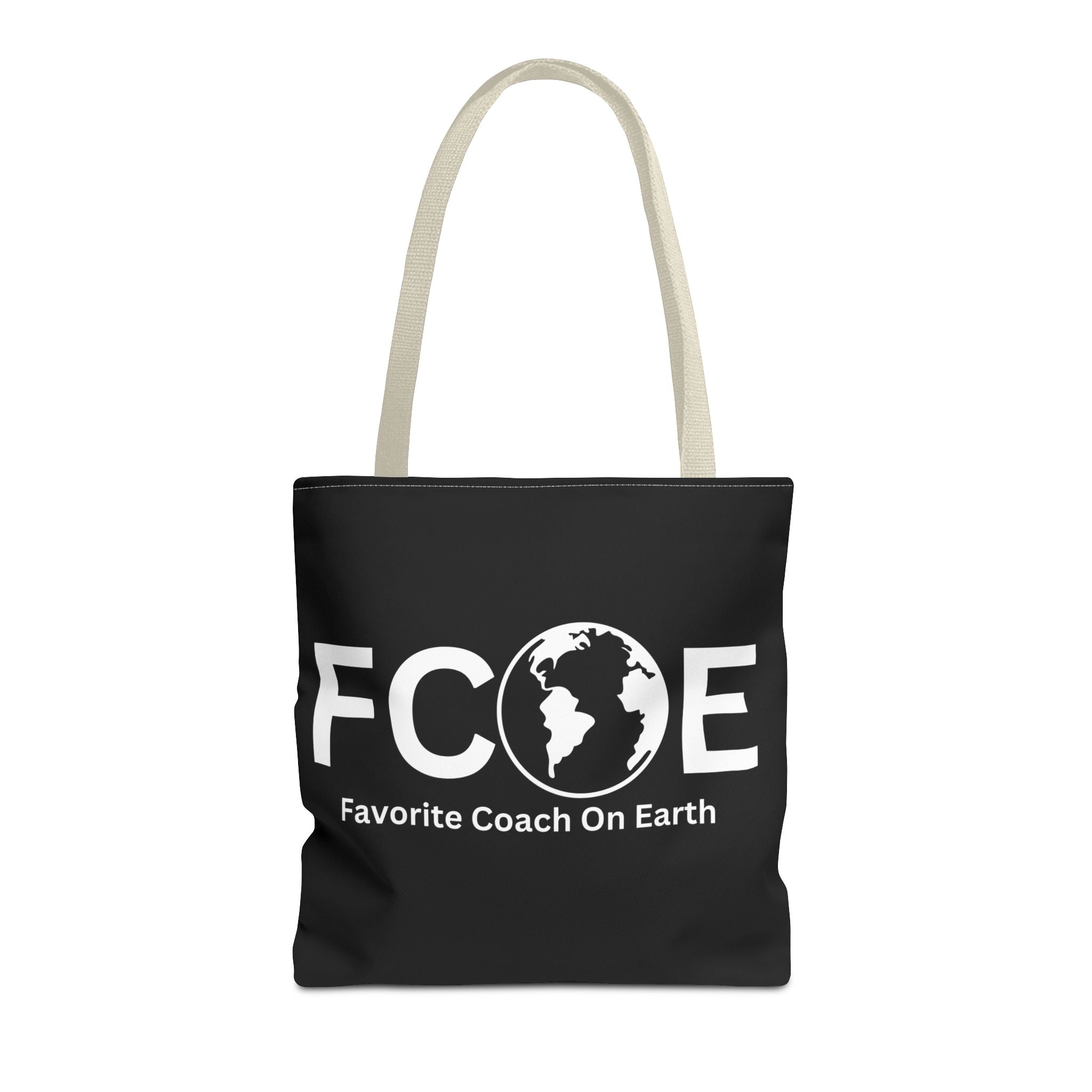Favorite Coach On Earth (FCOE) Tote Bag - Custom Printed Stylish and Functional Tote