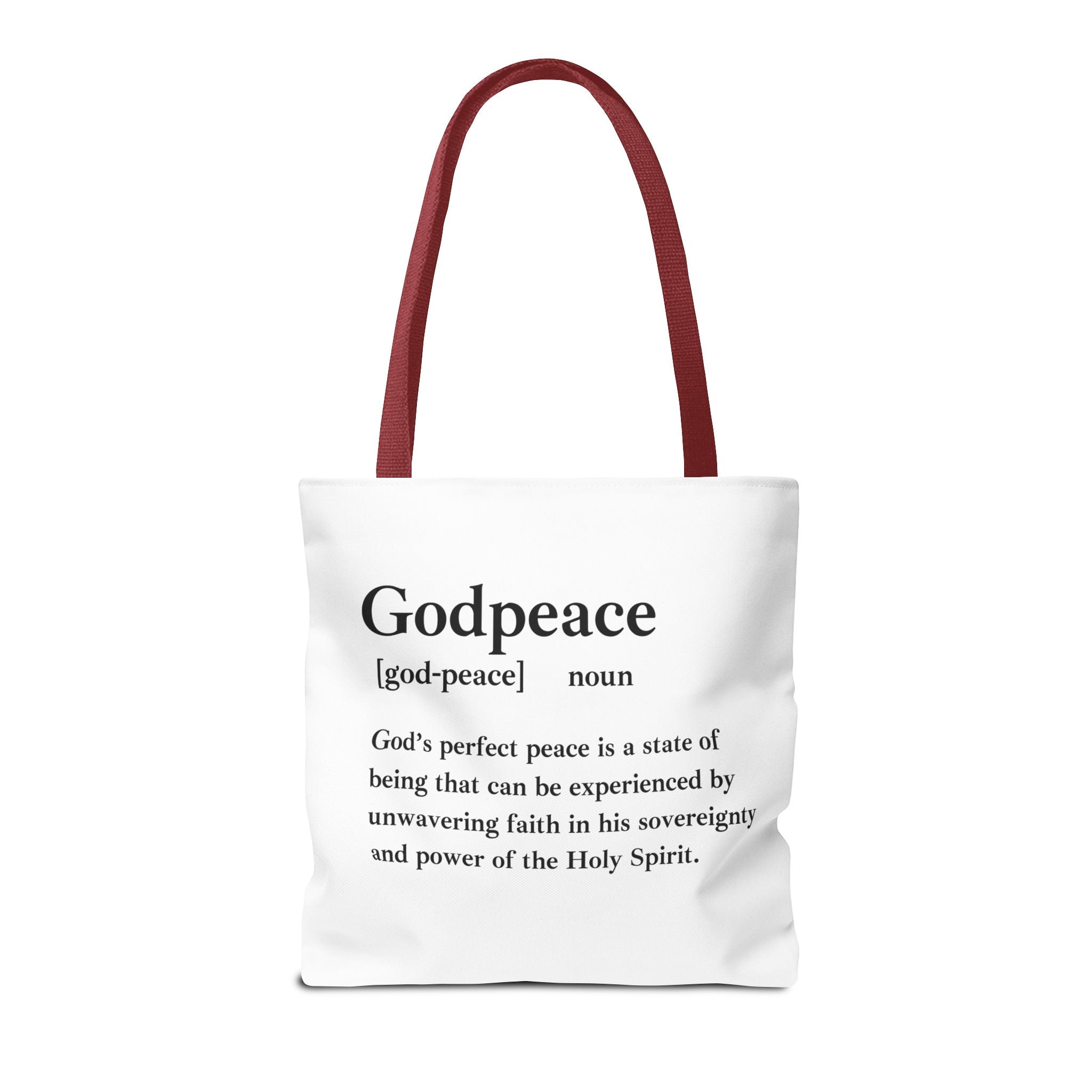 Godpeace Tote Bag - Custom Printed Stylish and Functional Tote