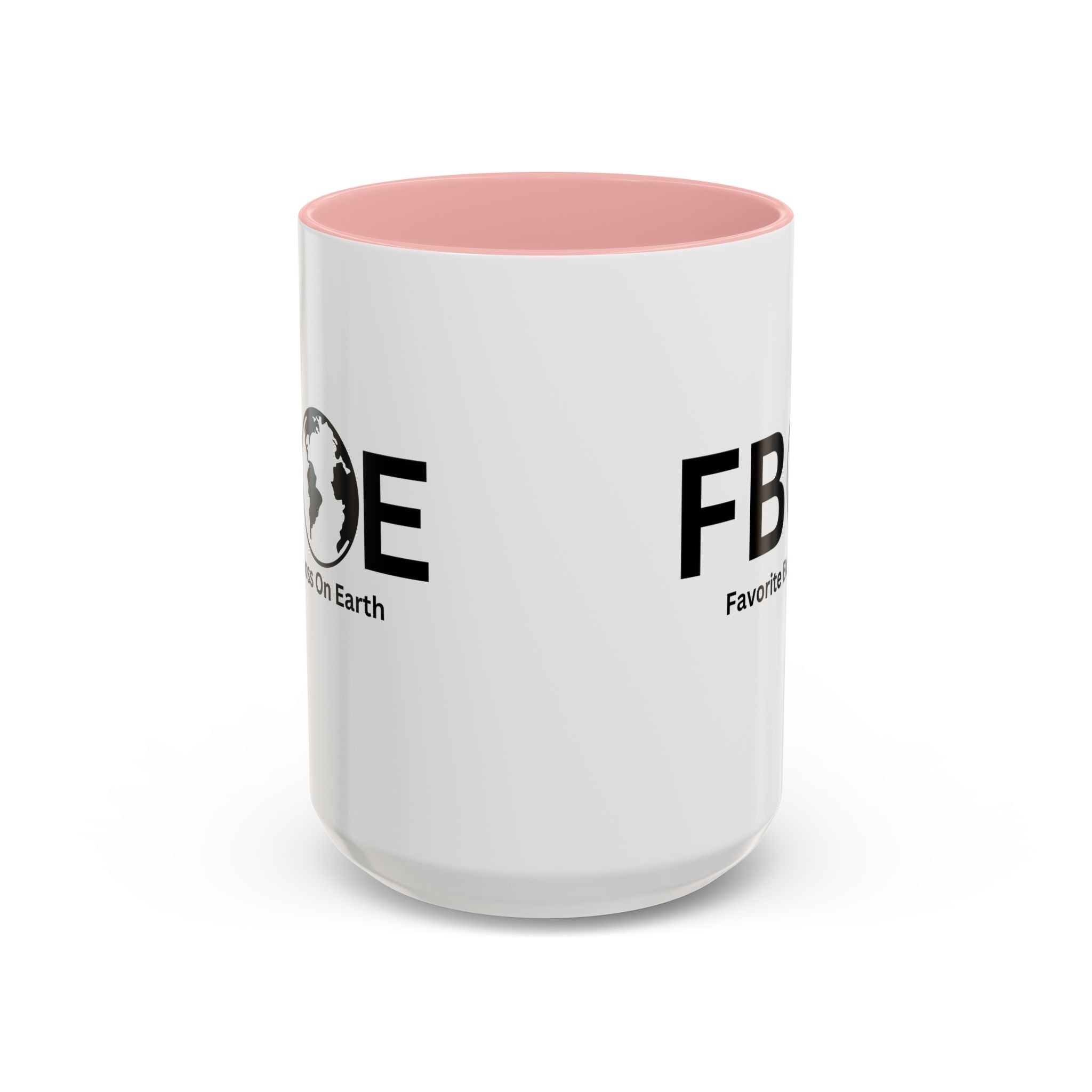 Favorite Boss On Earth (FBOE) Accent Coffee Mug (11oz, 15oz)