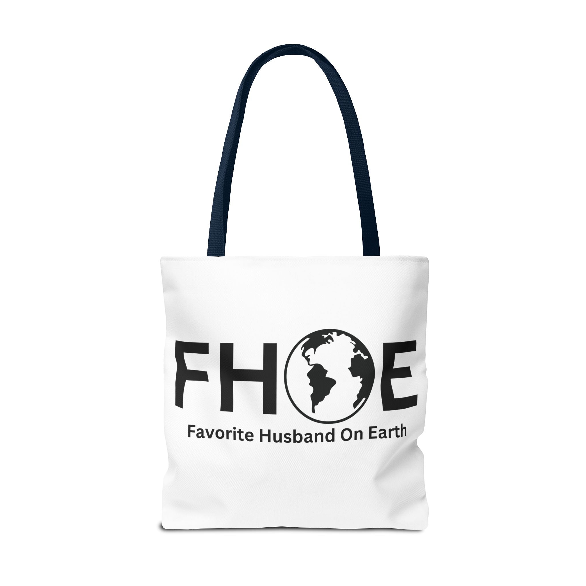 Favorite Husband On Earth (FHOE) Tote Bag - Custom Printed Stylish and Functional Tote