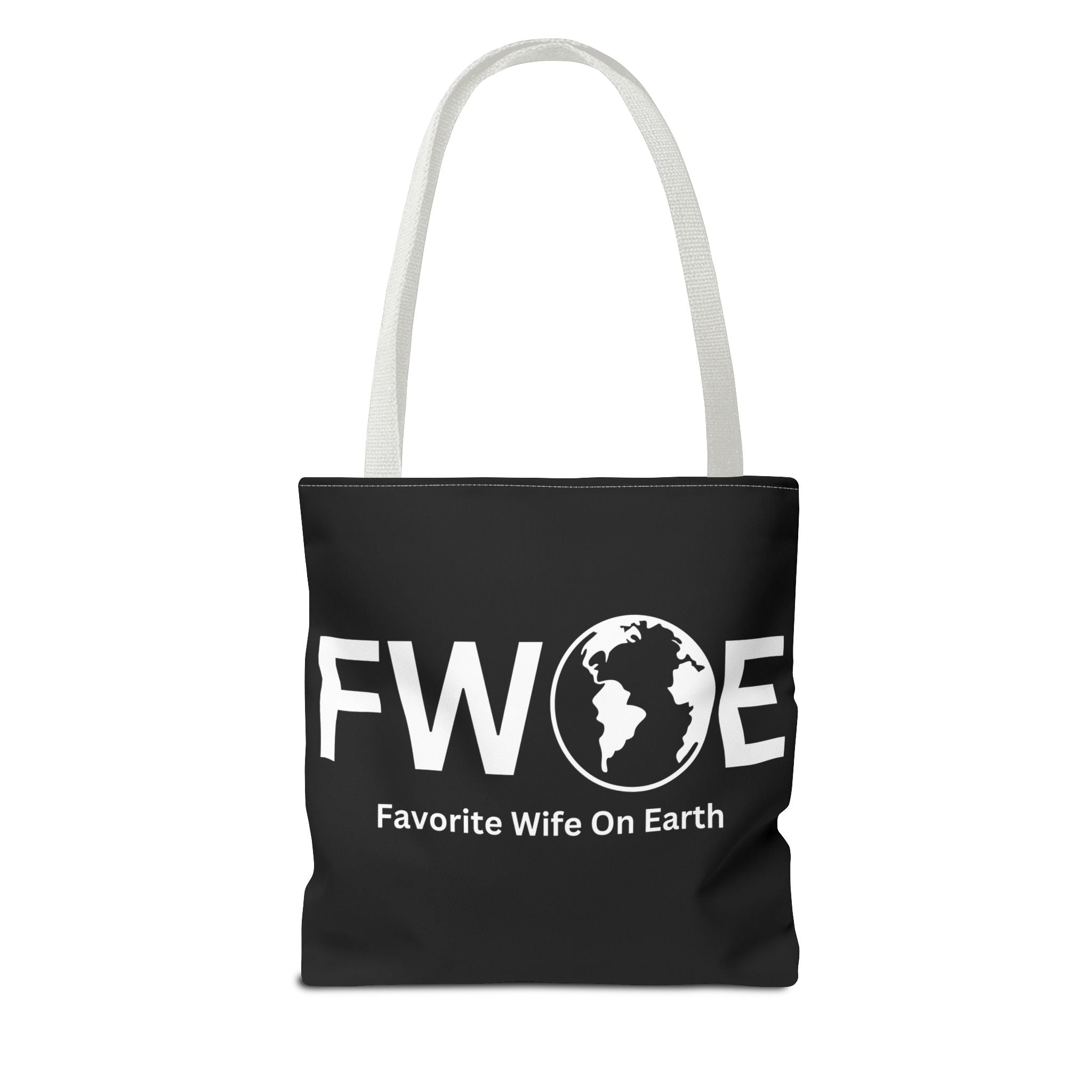 Favorite Wife On Earth (FWOE) Tote Bag - Custom Printed Stylish and Functional Tote