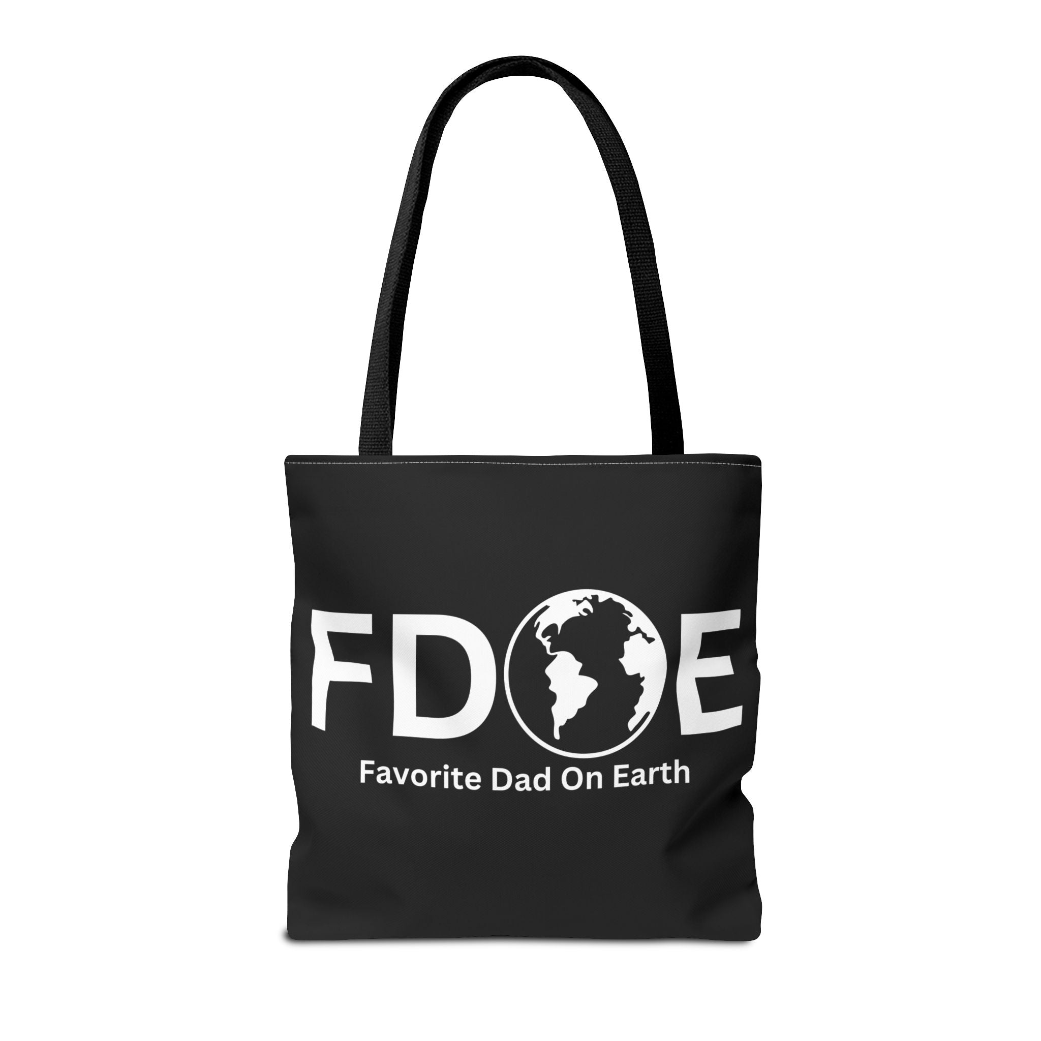 Favorite Dad On Earth (FDOE) Tote Bag- Custom Printed Stylish and Functional Tote