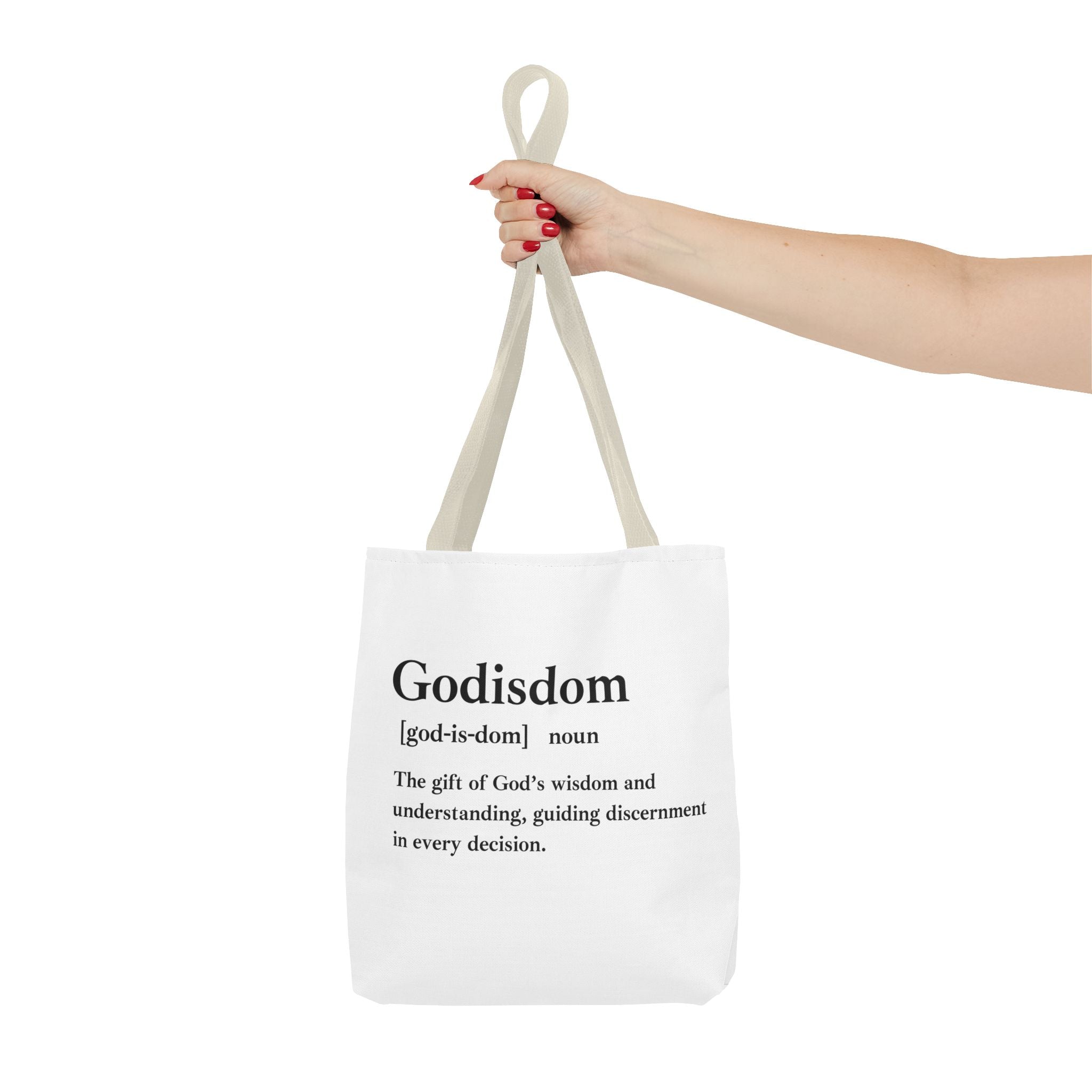 Godisdom Tote Bag - Custom Printed Stylish and Functional Tote