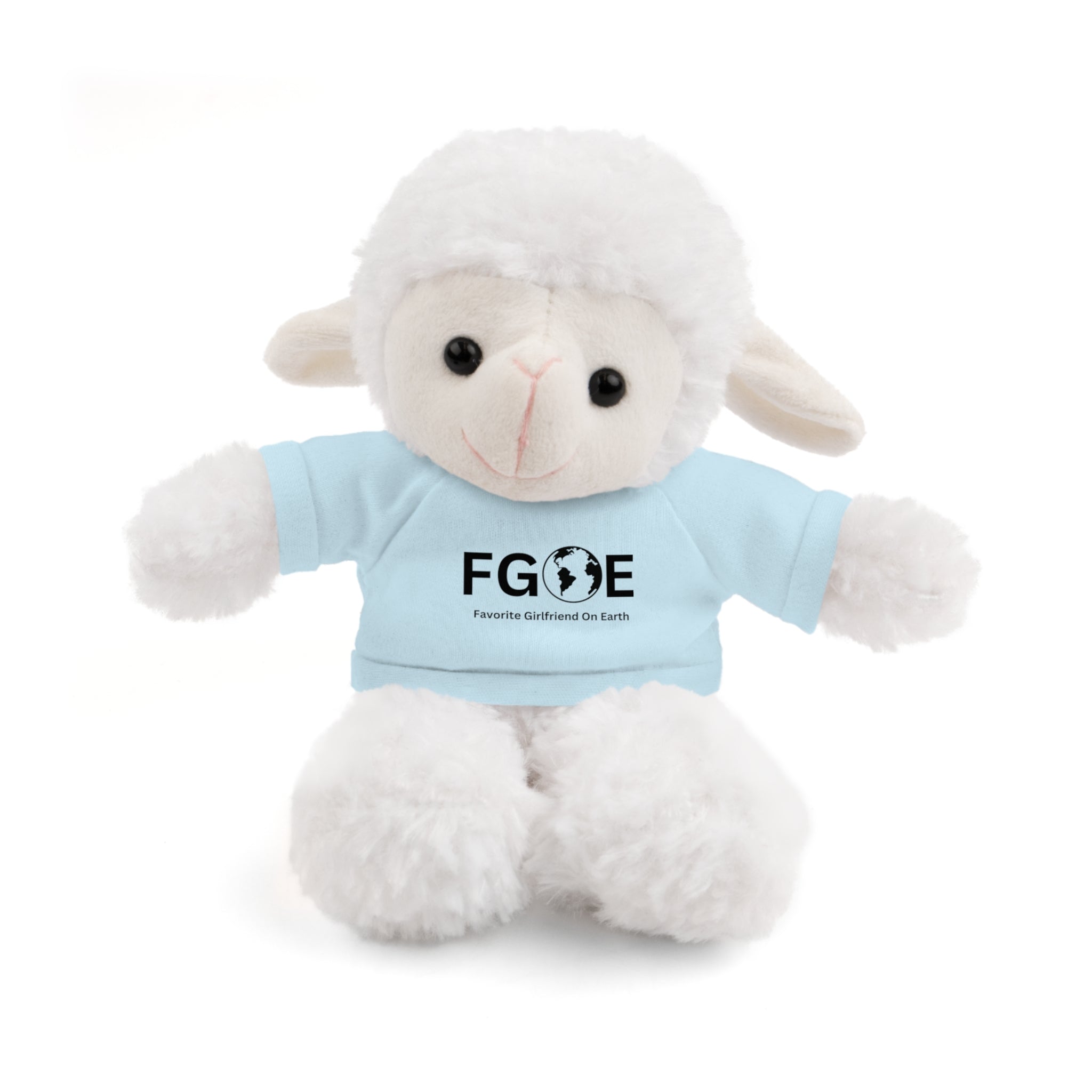 Stuffed Animal Gift – Favorite Girlfriend on Earth (FGOE)– Customizable T-Shirt & Animal