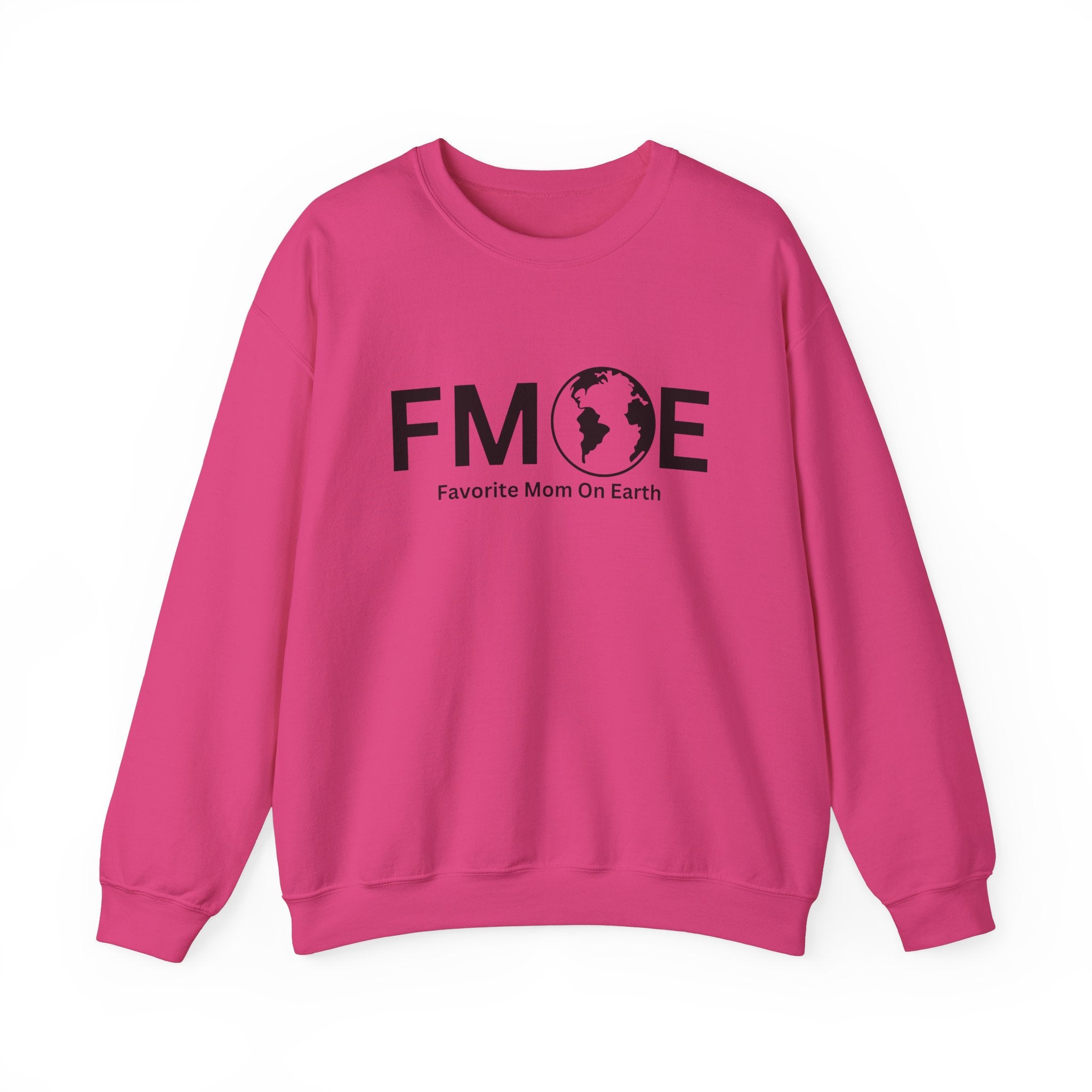 Favorite Mom On Earth (FMOE) Unisex Heavy Blend™ Crewneck Sweatshirt – Cozy and Durable