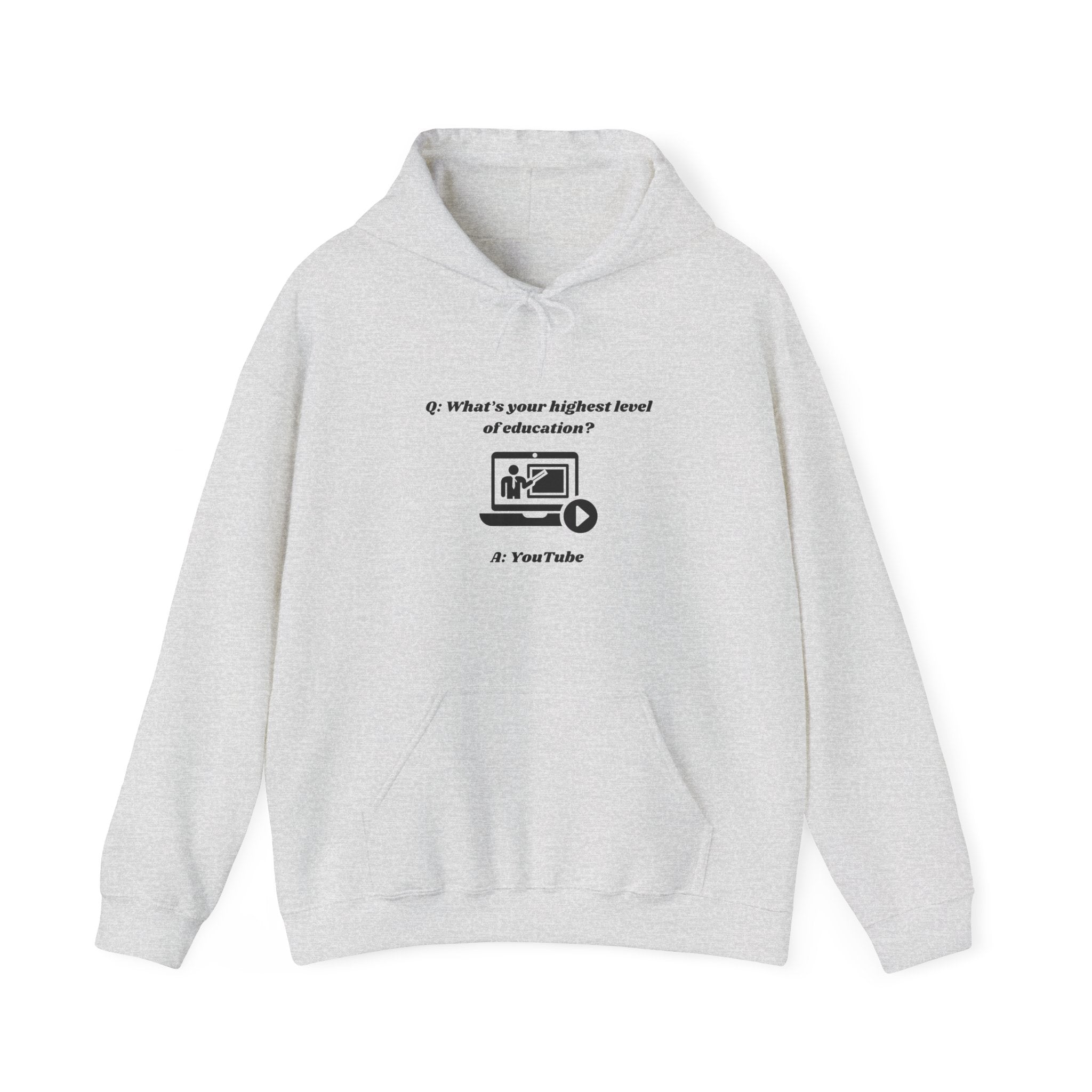 What’s Your Highest Level of Education? YouTube Hoodie