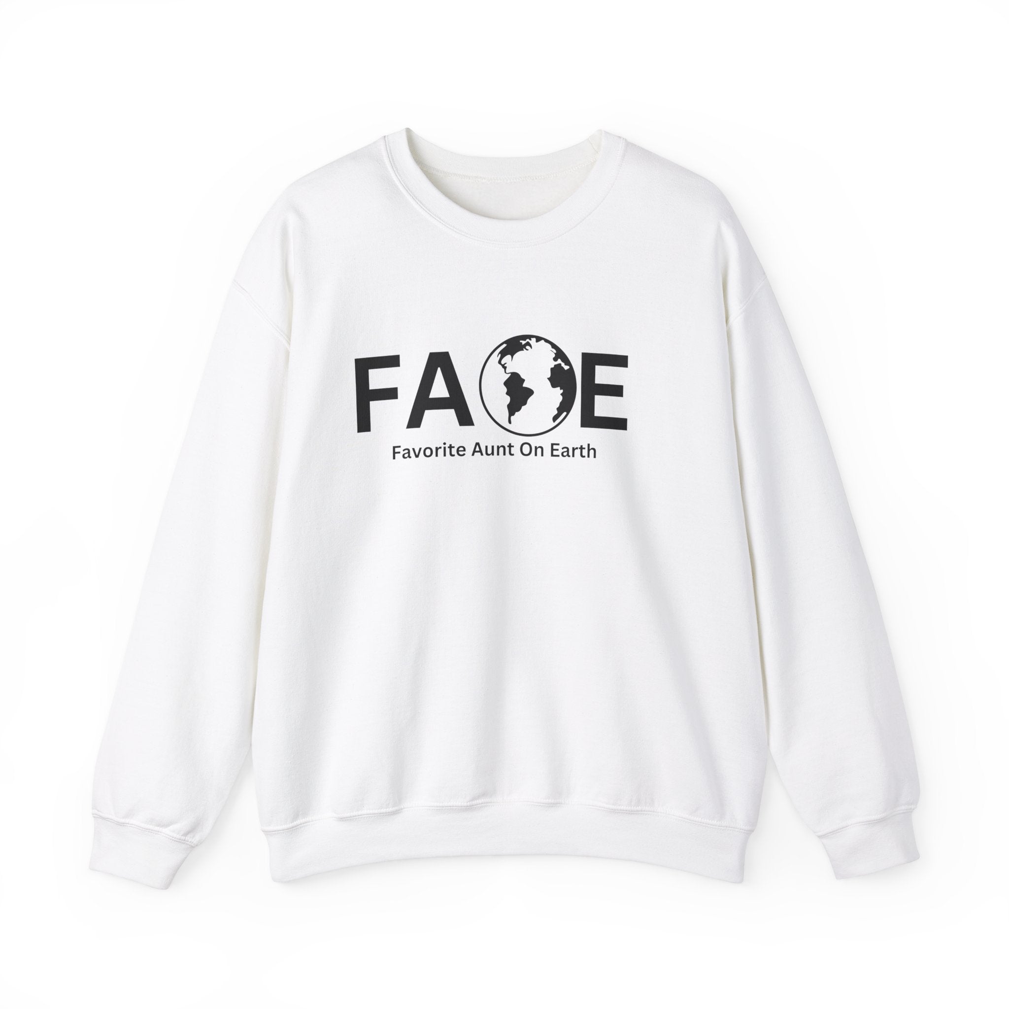 Favorite Aunt On Earth (FAOE) - Unisex Heavy Blend™ Crewneck Sweatshirt