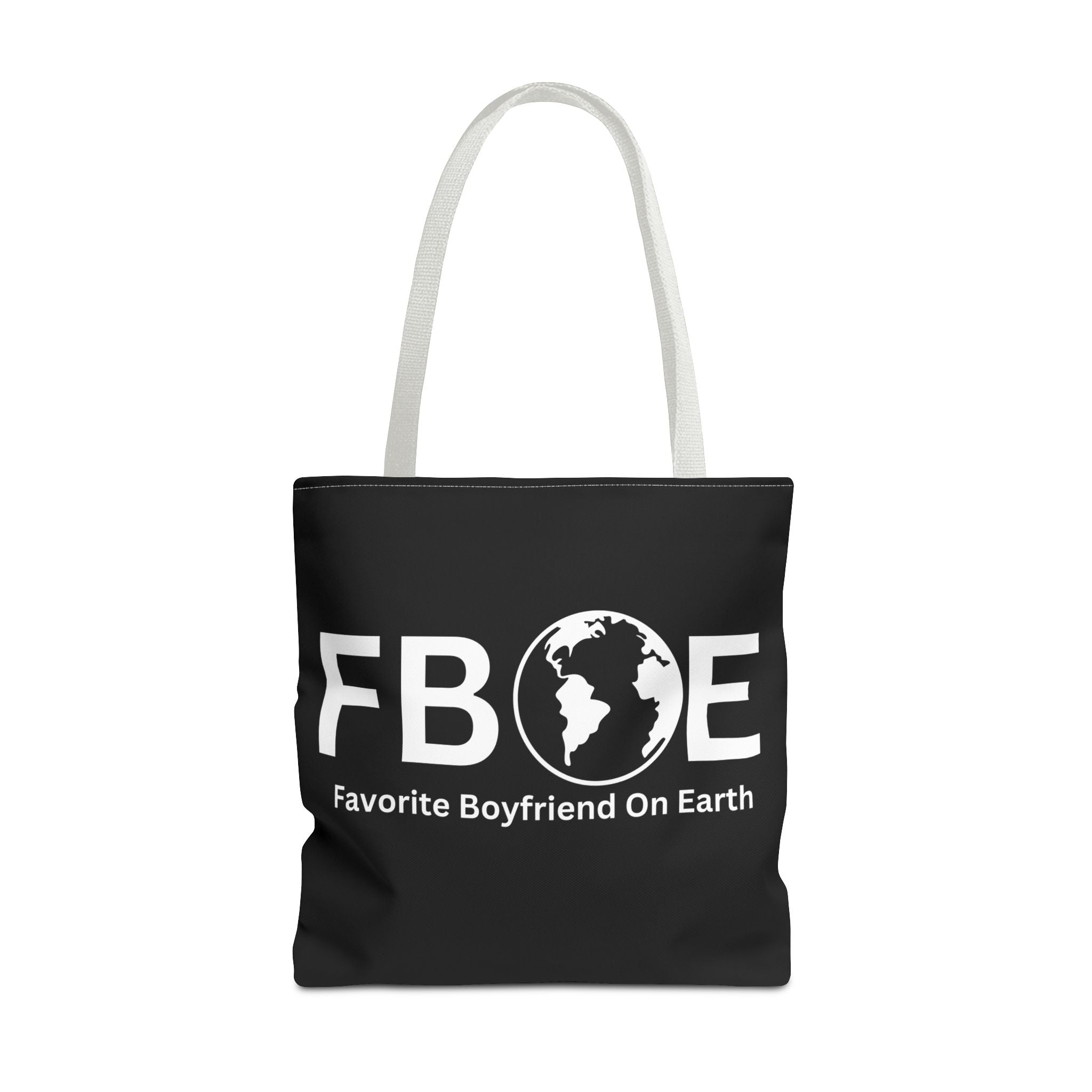 Favorite Boyfriend On Earth (FBOE) Tote Bag - Custom Printed Stylish and Functional Tote