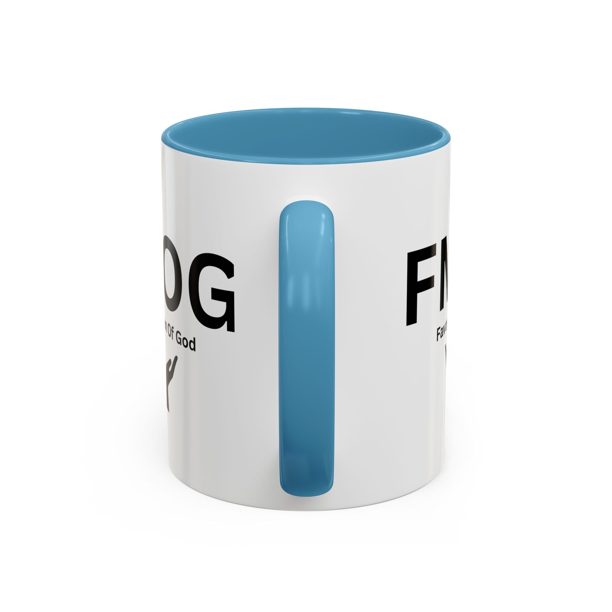 Favorite Man of God (FMOG) Accent Coffee Mug (11oz, 15oz)