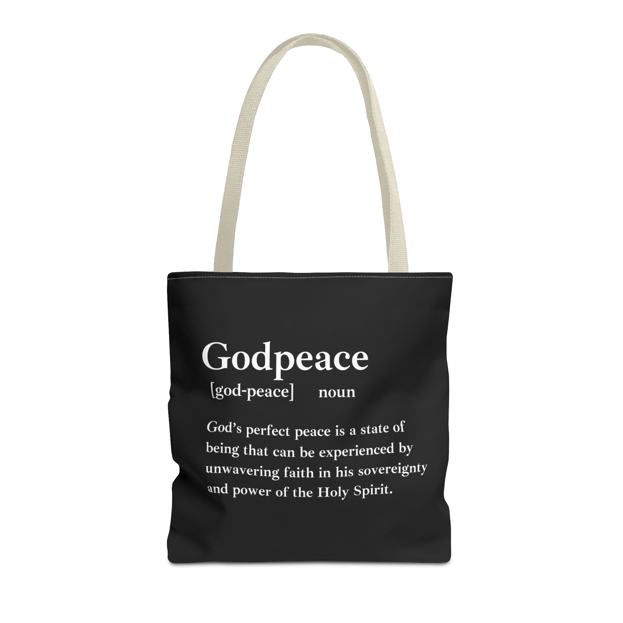 Godpeace Tote Bag - Custom Printed Stylish and Functional Tote