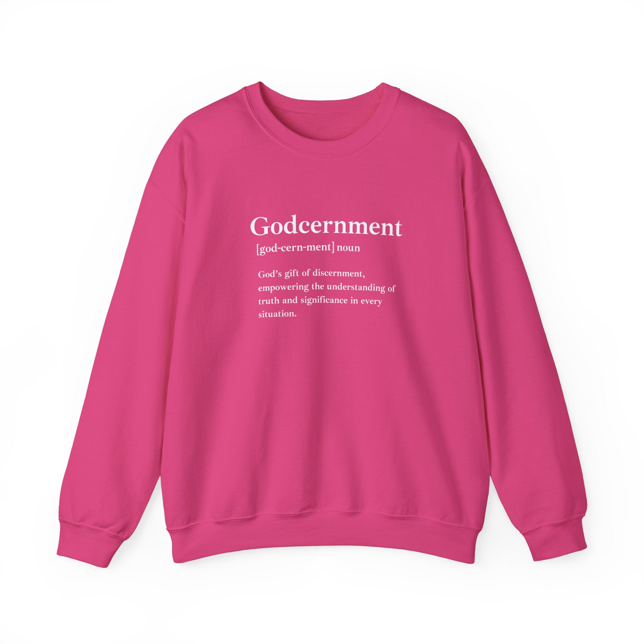 Godcernment Unisex Heavy Blend™ Crewneck Sweatshirt