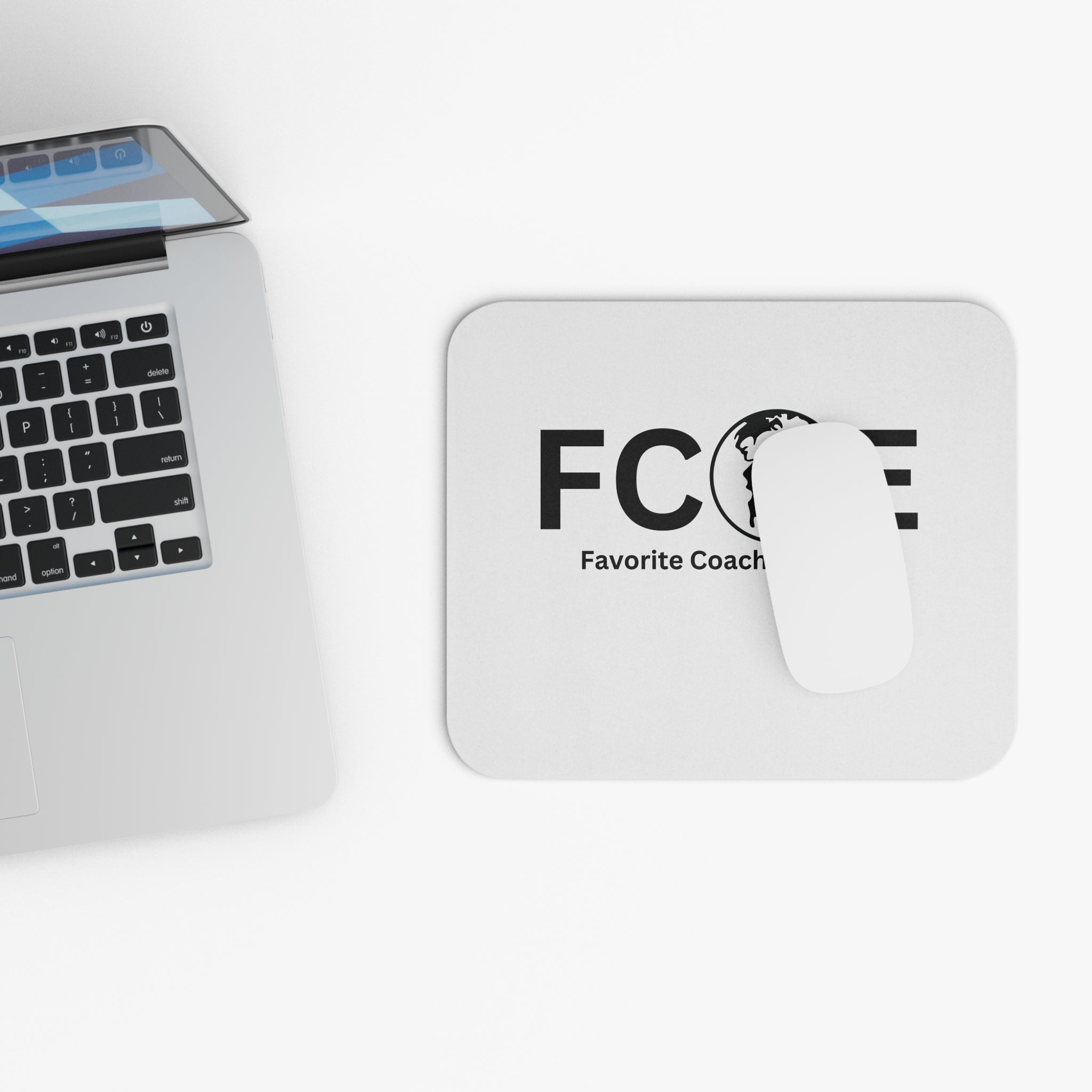 Favorite Coach On Earth (FCOE) Mouse Pad - Custom Personalized Gaming and Office Mouse Pad