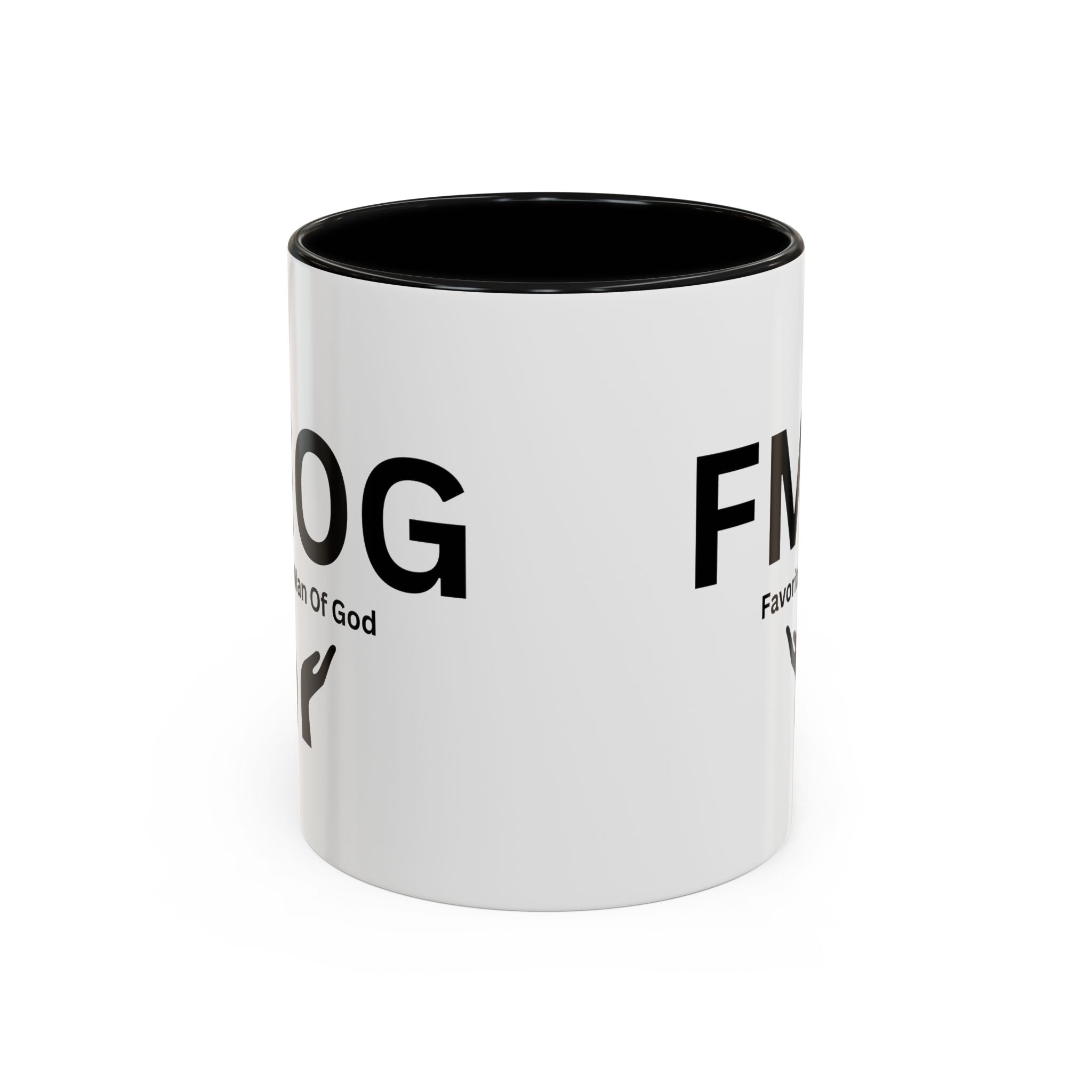 Favorite Man of God (FMOG) Accent Coffee Mug (11oz, 15oz)