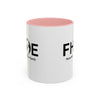Favorite Husband On Earth (FHOE) Accent Coffee Mug (11oz, 15oz)